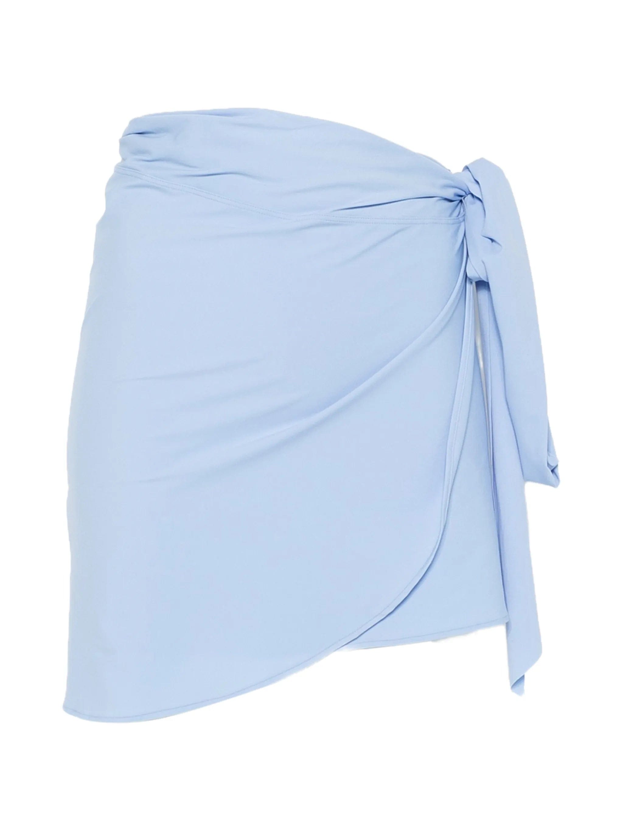 Hunza G knot - detail beach skirt