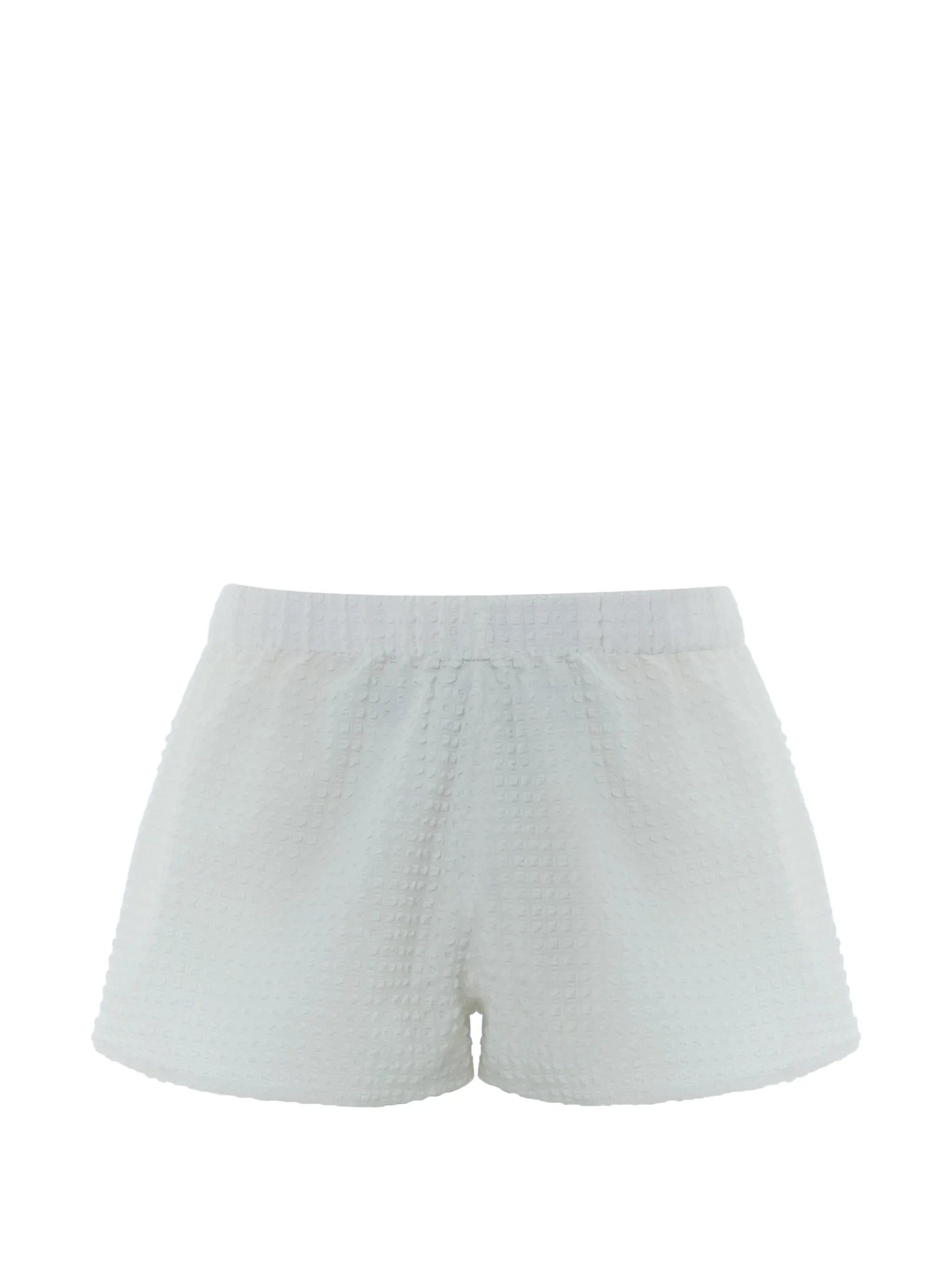 Hunza G seersucker runner shorts