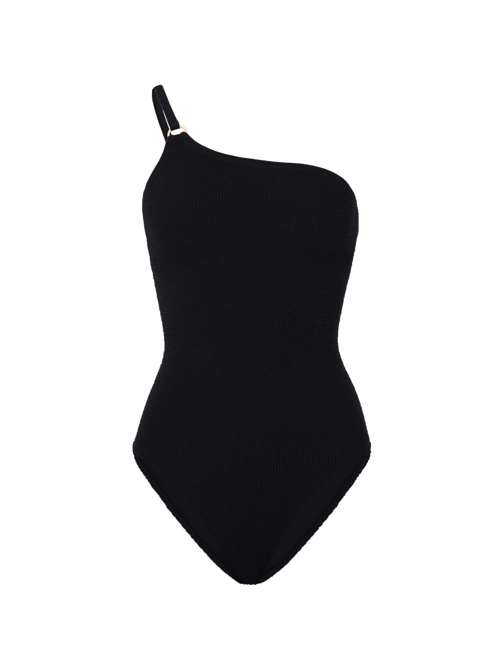 Hunza G Clara one - shoulder swimsuit