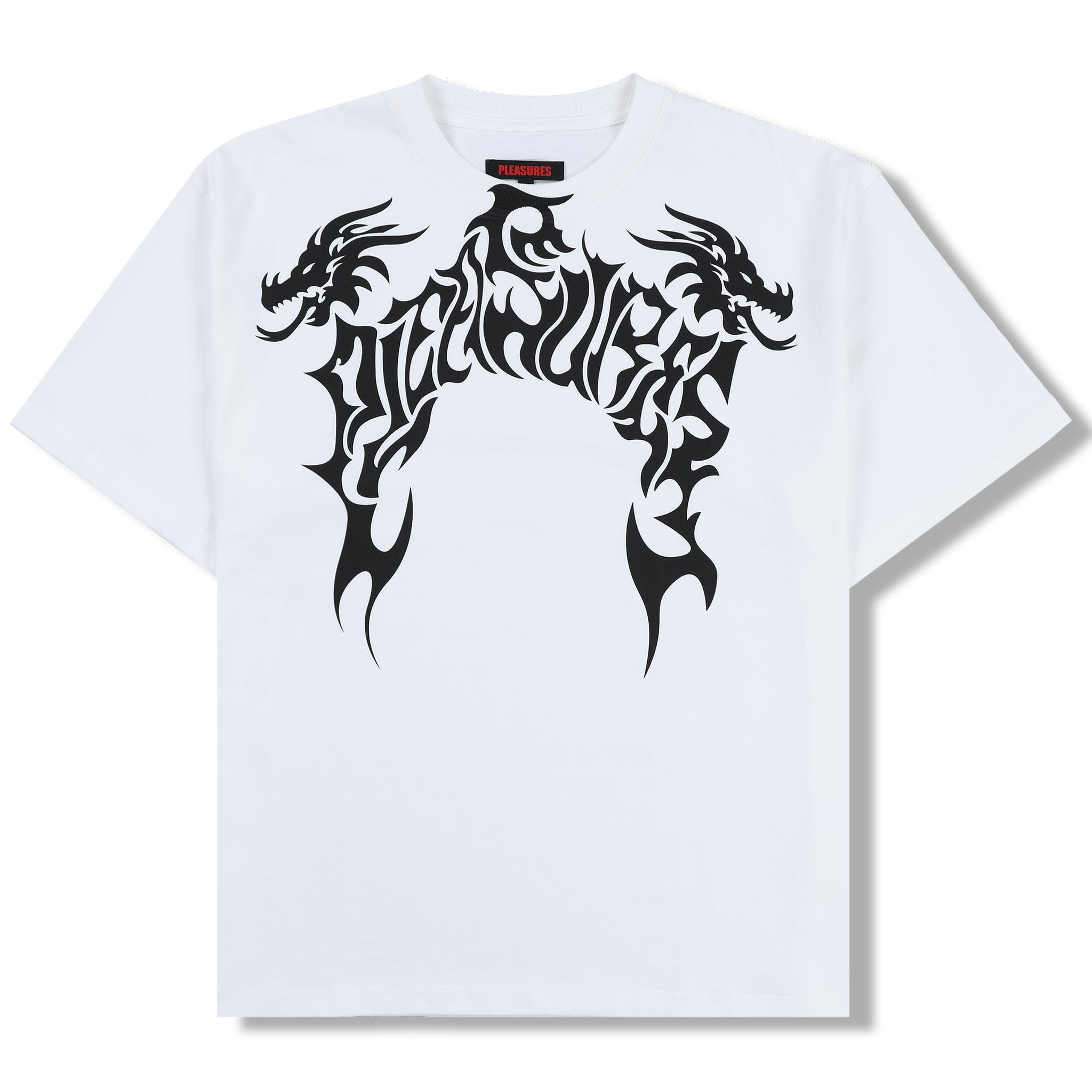 Pleasures DRAGON HEAVYWEIGHT T-Shirt (WHITE)