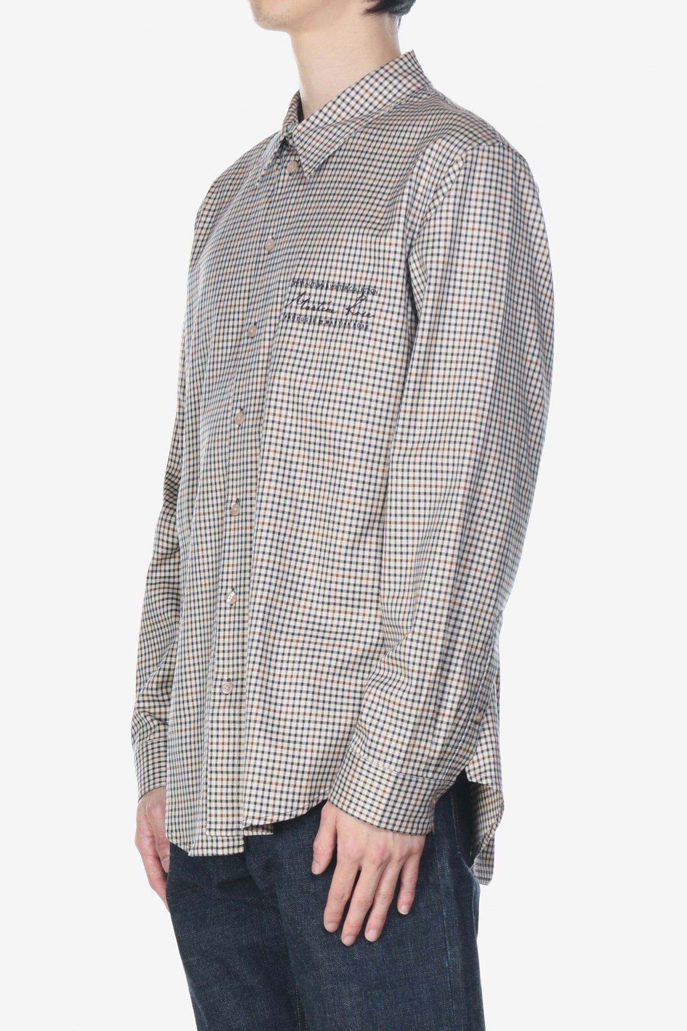 Martine ROSE WRAP SHIRT