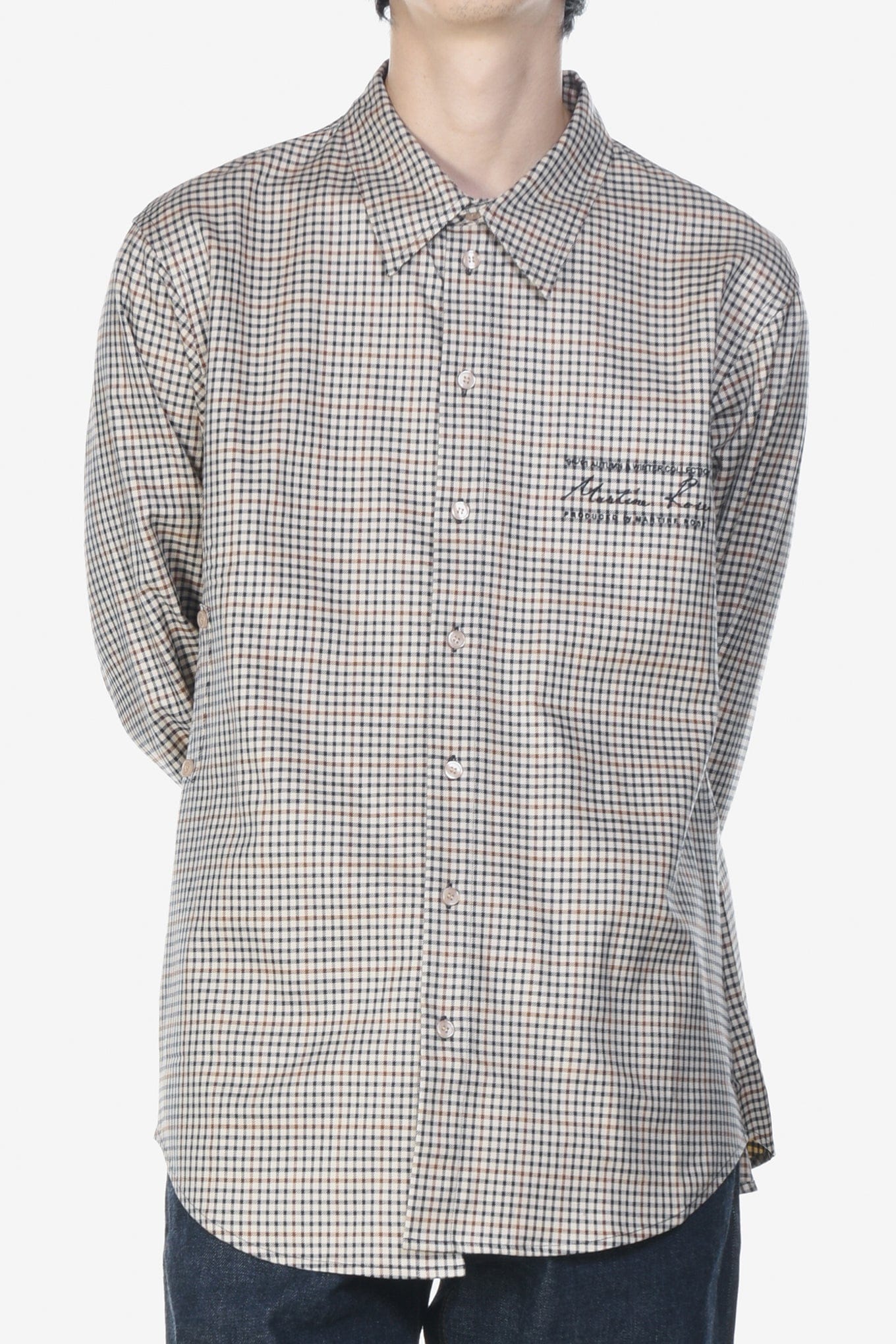 Martine ROSE WRAP SHIRT