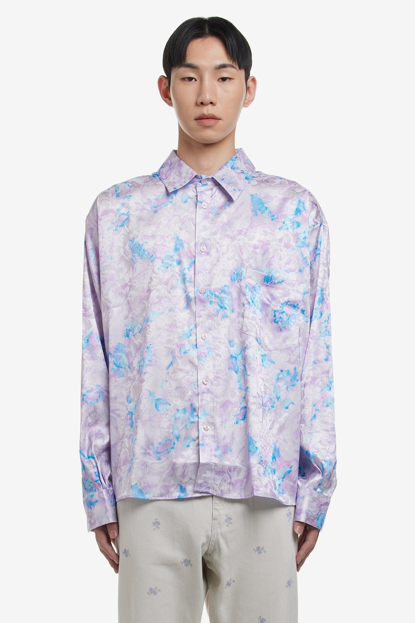 Martine ROSE RELAXED FIT LONG SLEEVE SHIRT