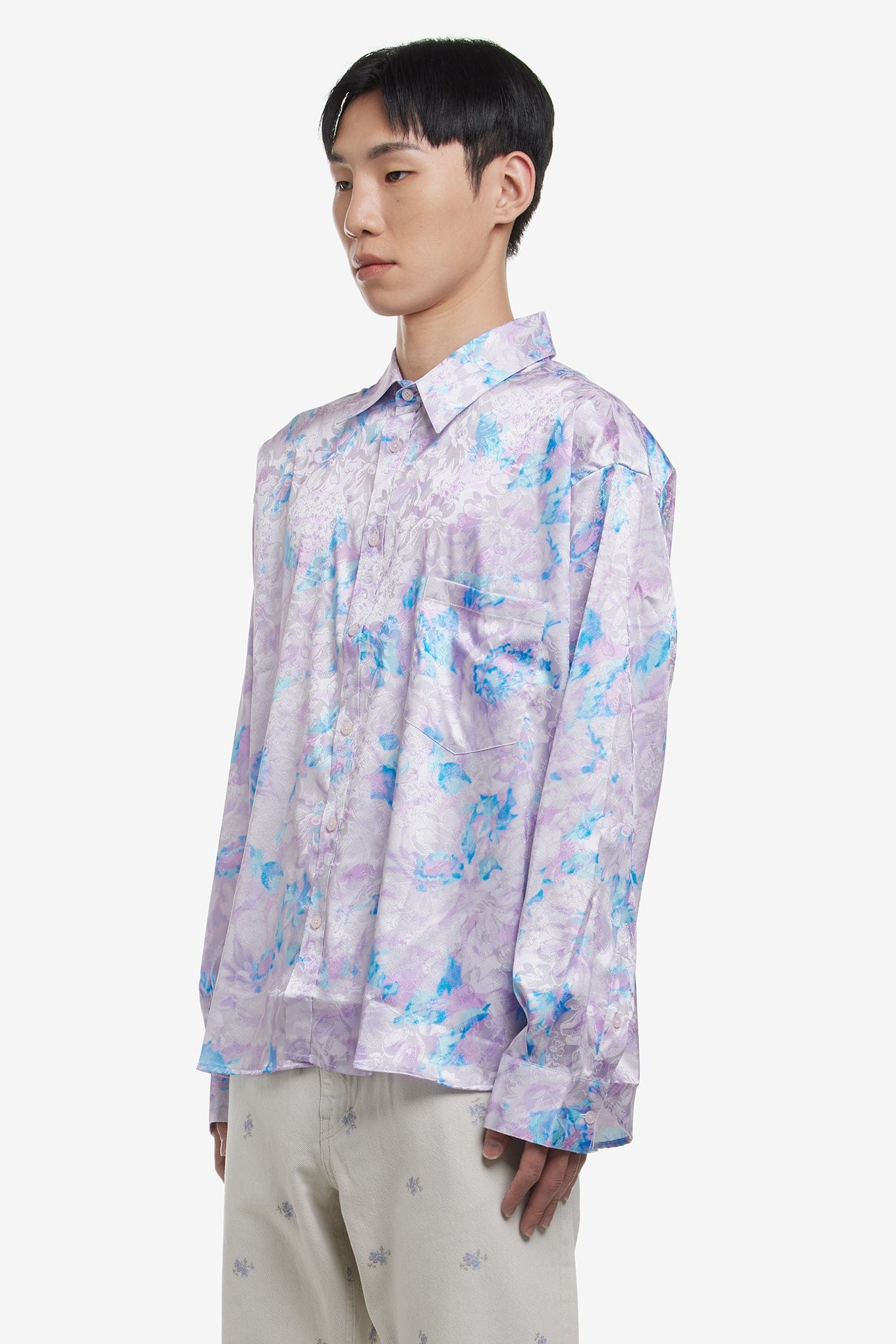 Martine ROSE RELAXED FIT LONG SLEEVE SHIRT