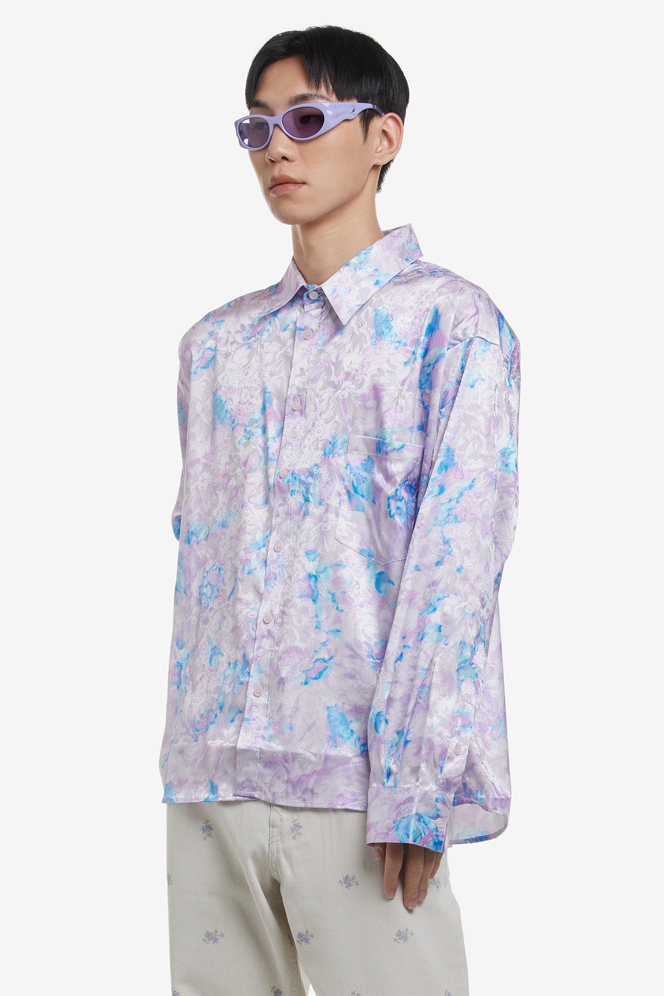 Martine ROSE RELAXED FIT LONG SLEEVE SHIRT