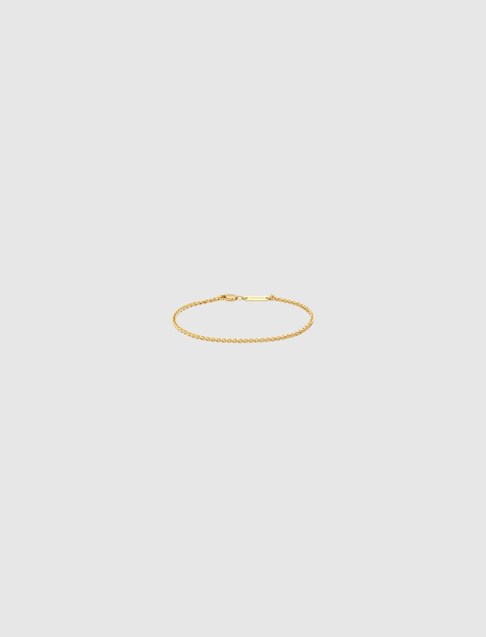 TOM WOOD SPIKE BRACELET GOLD