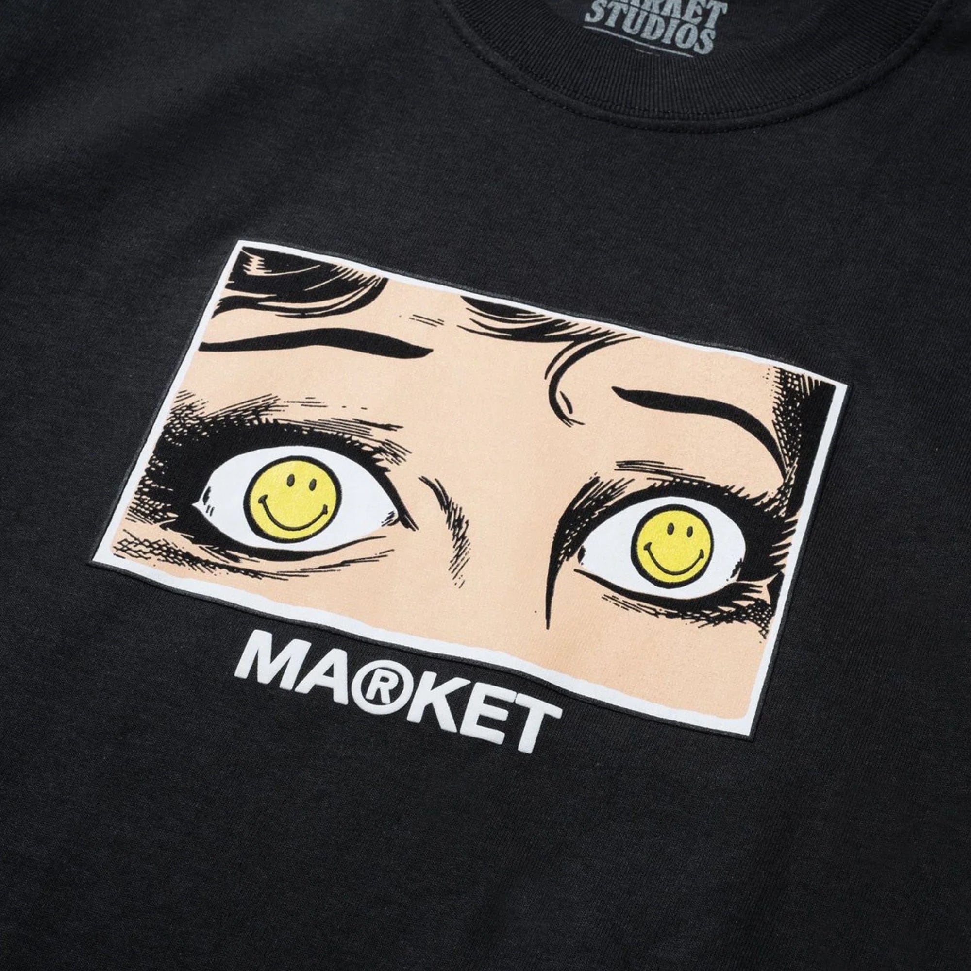 Market Mens Smiley Eye See You T-Shirt