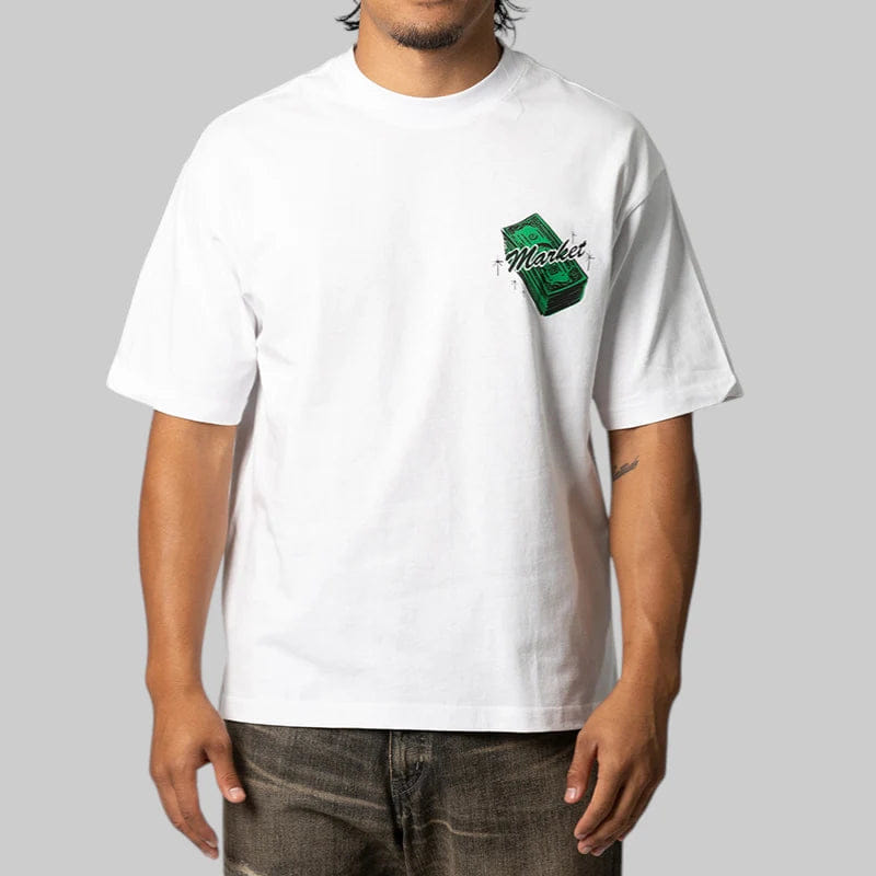 Market Call The Plug T-Shirt White