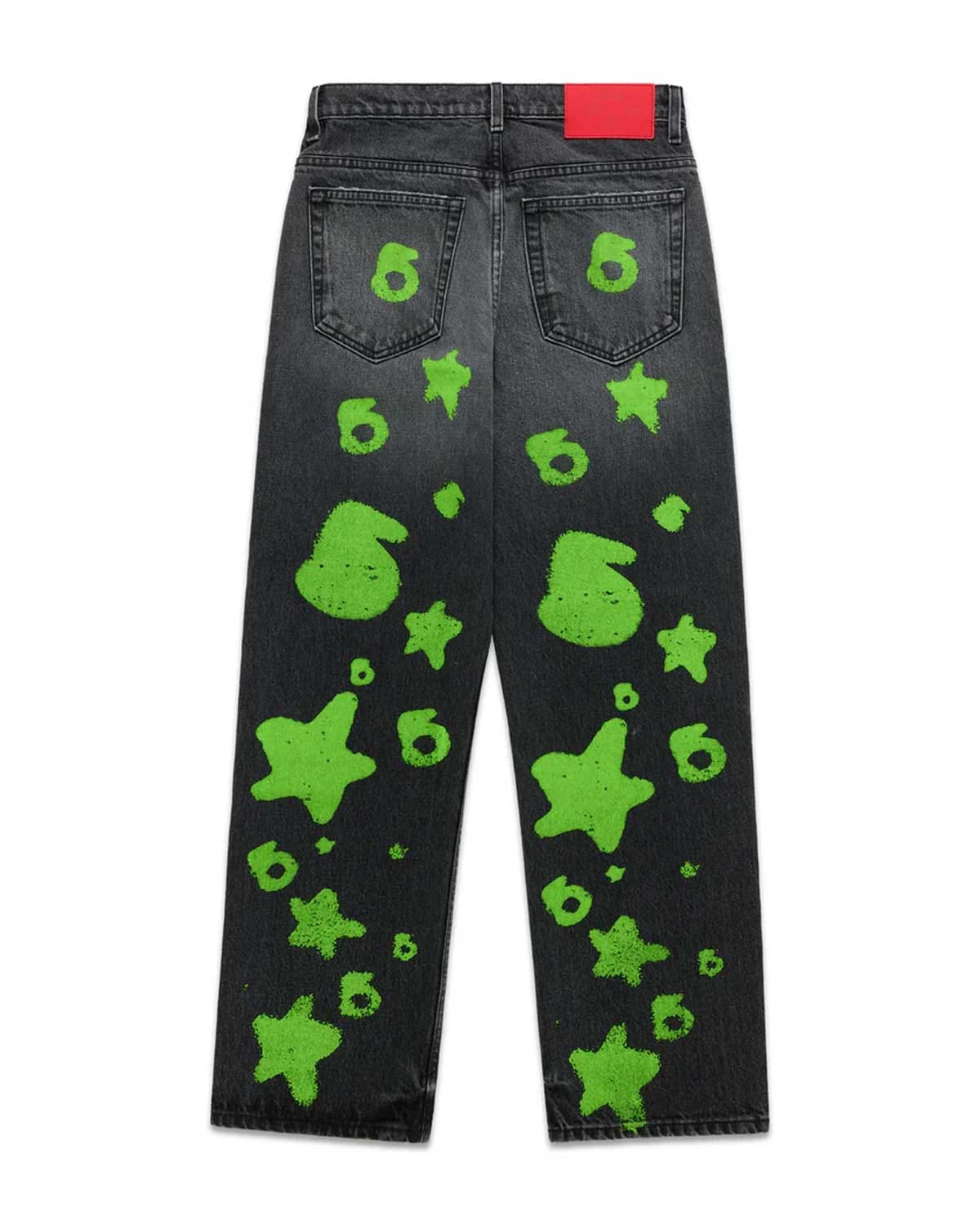 Revenge Sp5der Beluga Stamped Denim Black/Green