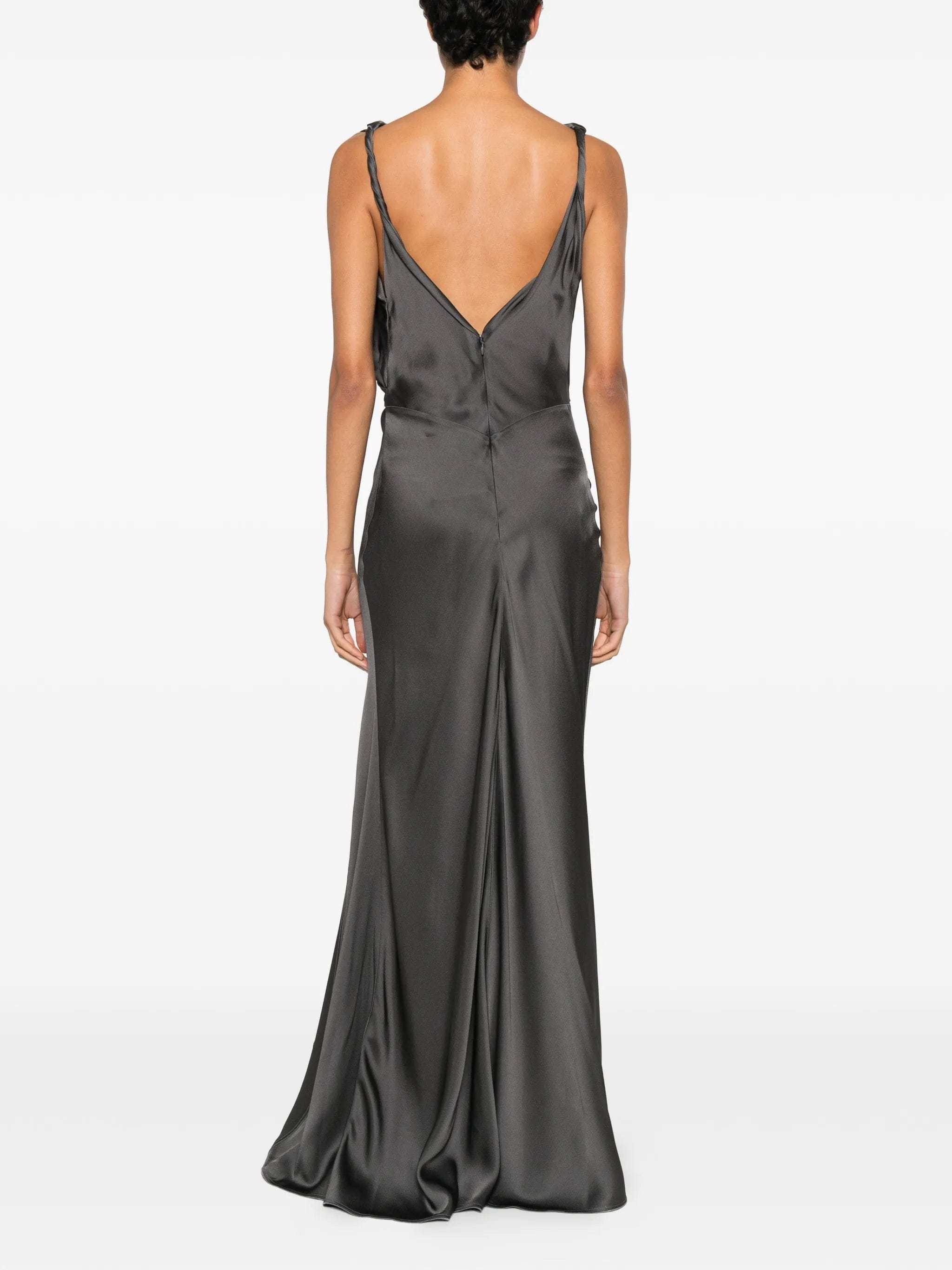 Victoria Beckham Posy cowl - neck maxi dress