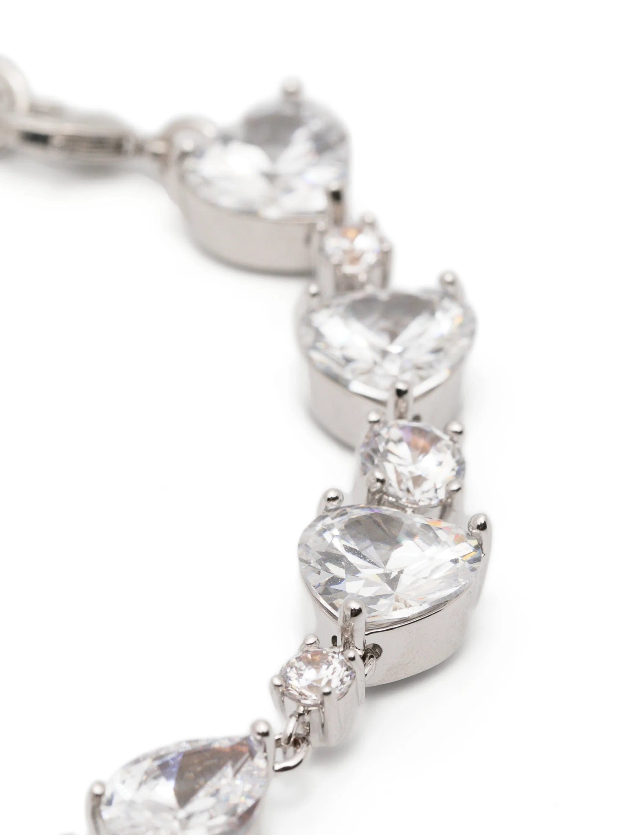 Self-Portrait crystal - embellished multi - shape bracelet