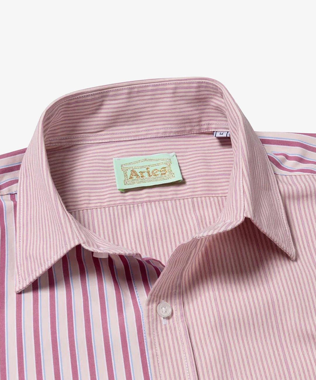 Aries | PATCHWORK LS SHIRT { PINK