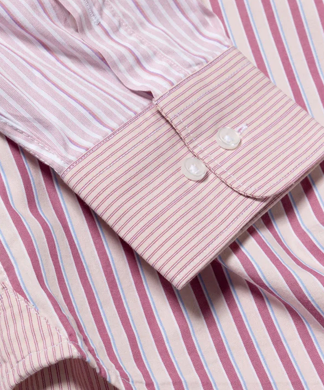 Aries | PATCHWORK LS SHIRT { PINK
