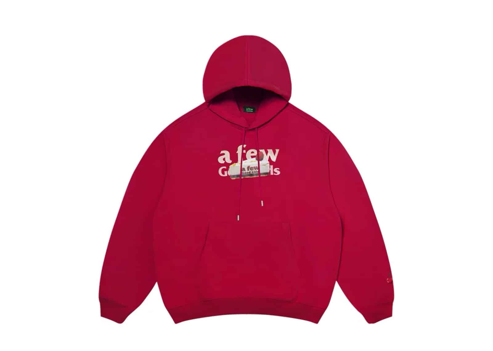 A Few Good Kids Dessert Logo Hoodie Red