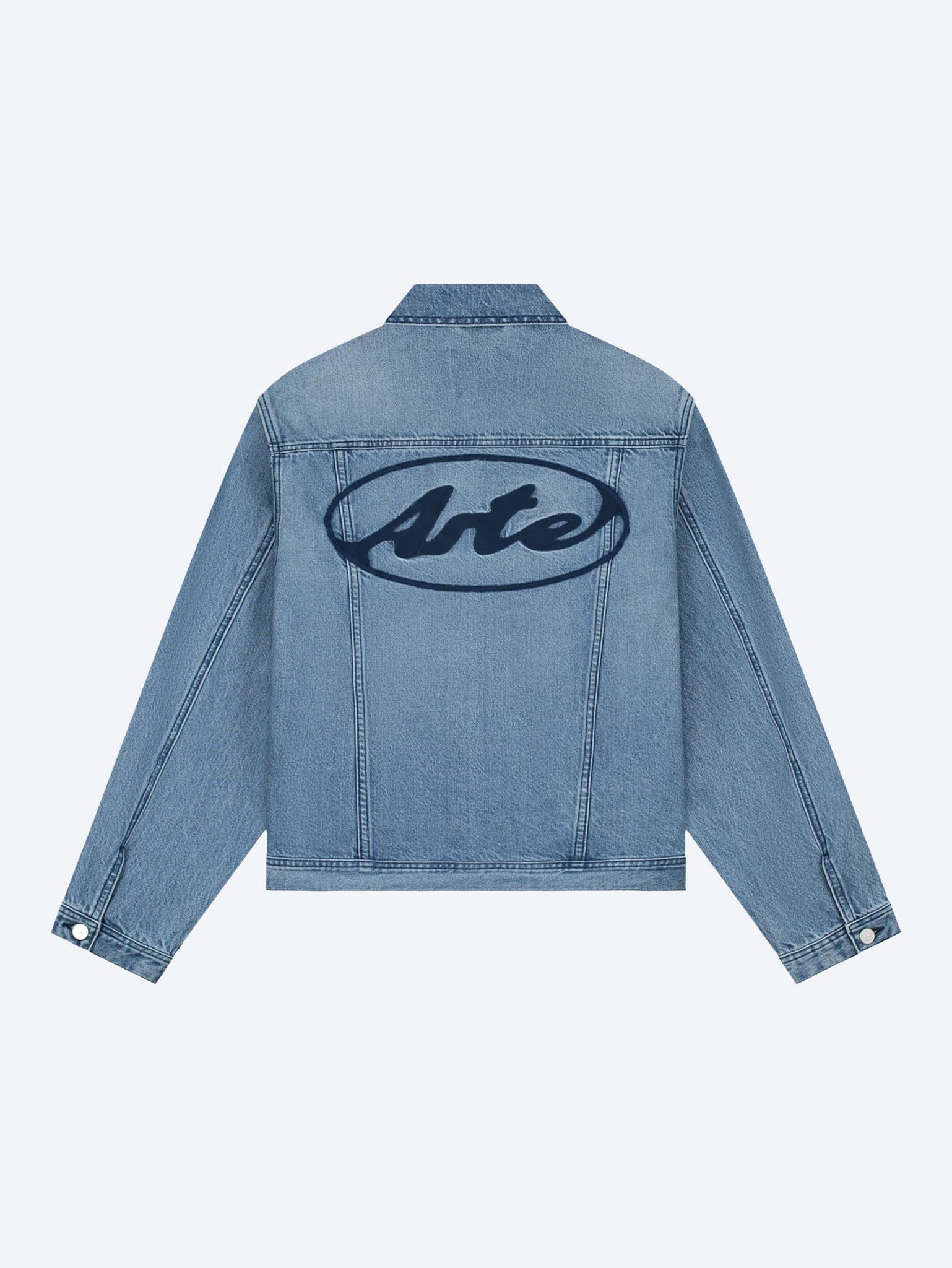 ARTE Circle logo jeans jacket