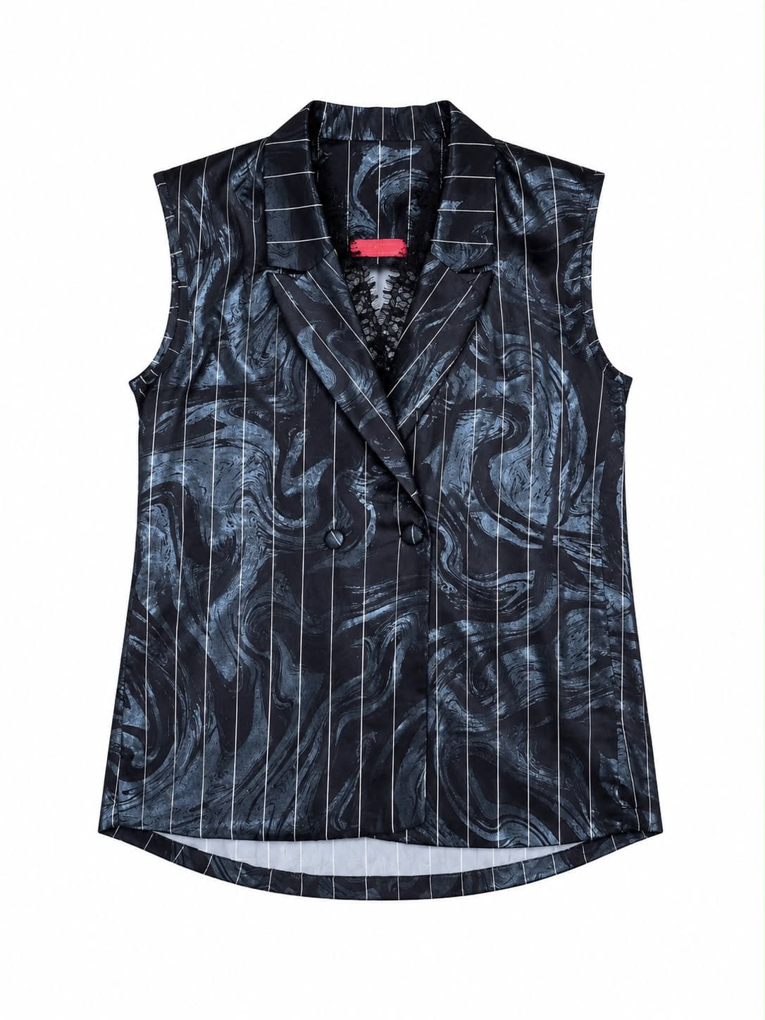 Maison Clad JACKET MARCELLA PINSTRIPES WAVE SILK MCL11724