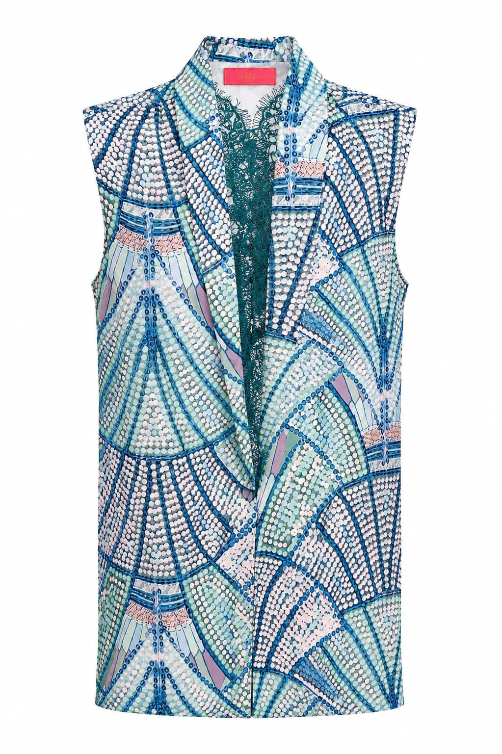 Maison Clad JACKET MARCELLA PEARL BLUE LACE MCL11700