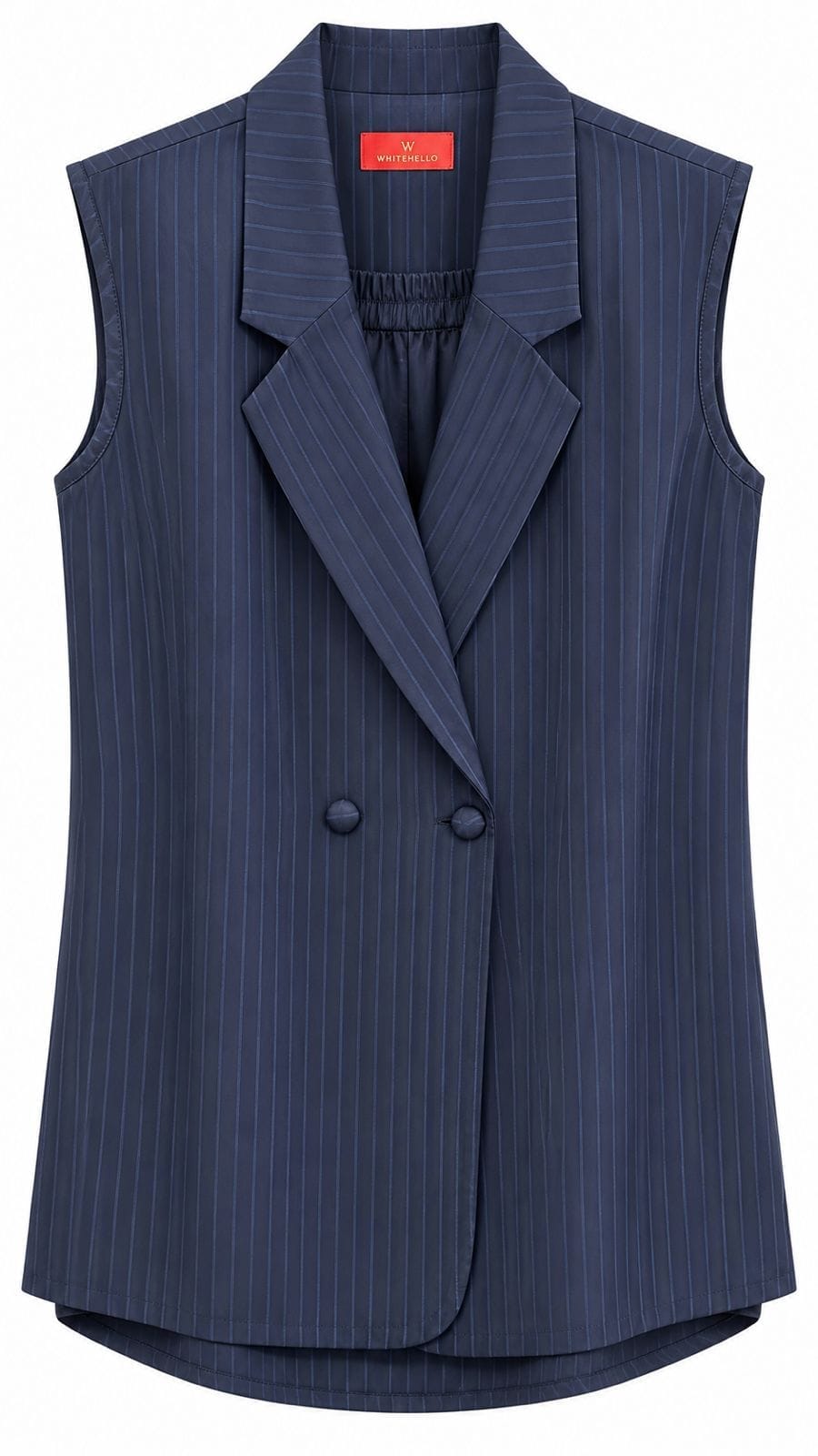 Maison Clad JACKET MARCELL PINSTRIPES NAVY BLUE MCL11389