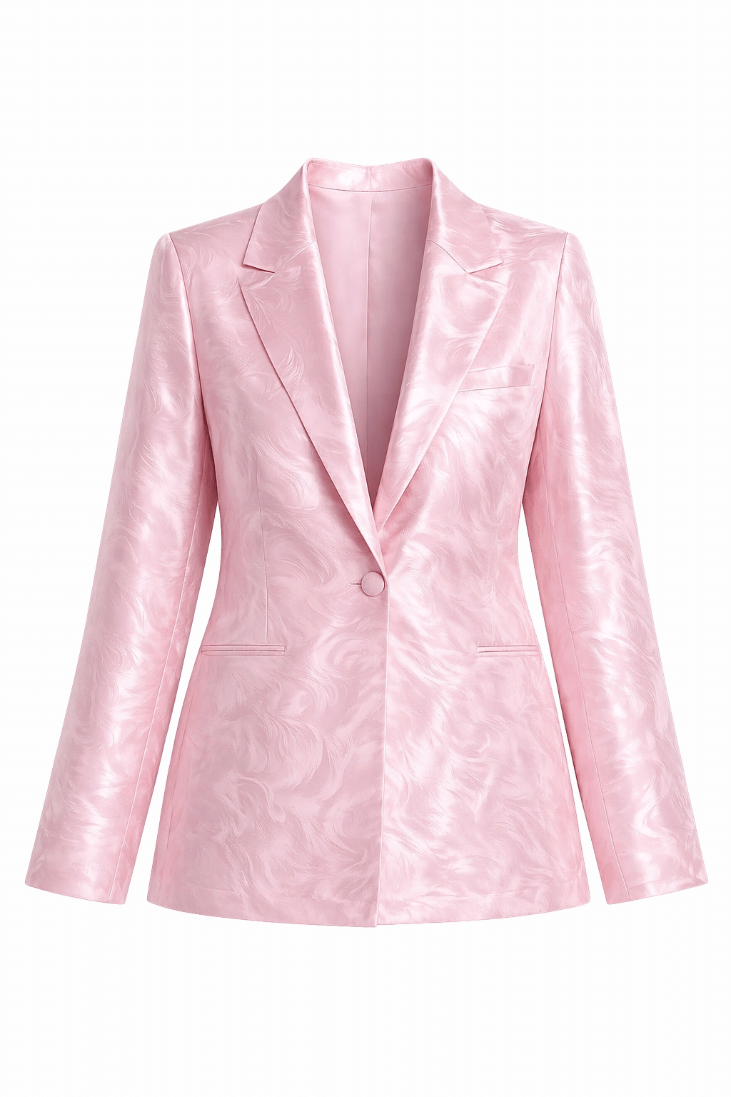 Maison Clad JACKET JUSTIN DOUBLE SILK PINK JACQUARD MCL00989