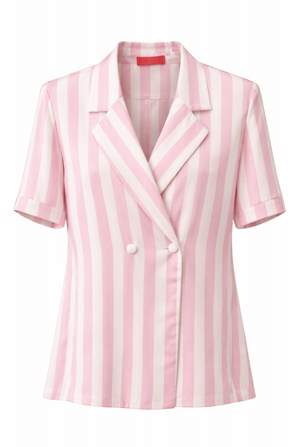 Maison Clad JACKET CLEA STRIPES PINK WHITE MCL00959