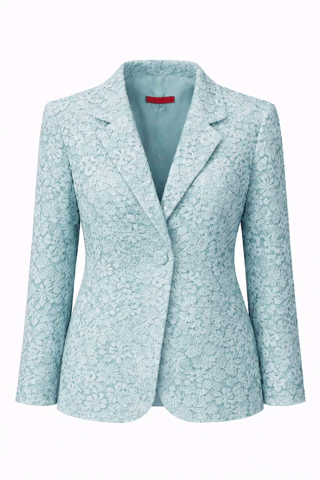 Maison Clad JACKET CLOVER LACE LIGHT TURQUOISE MCL00785
