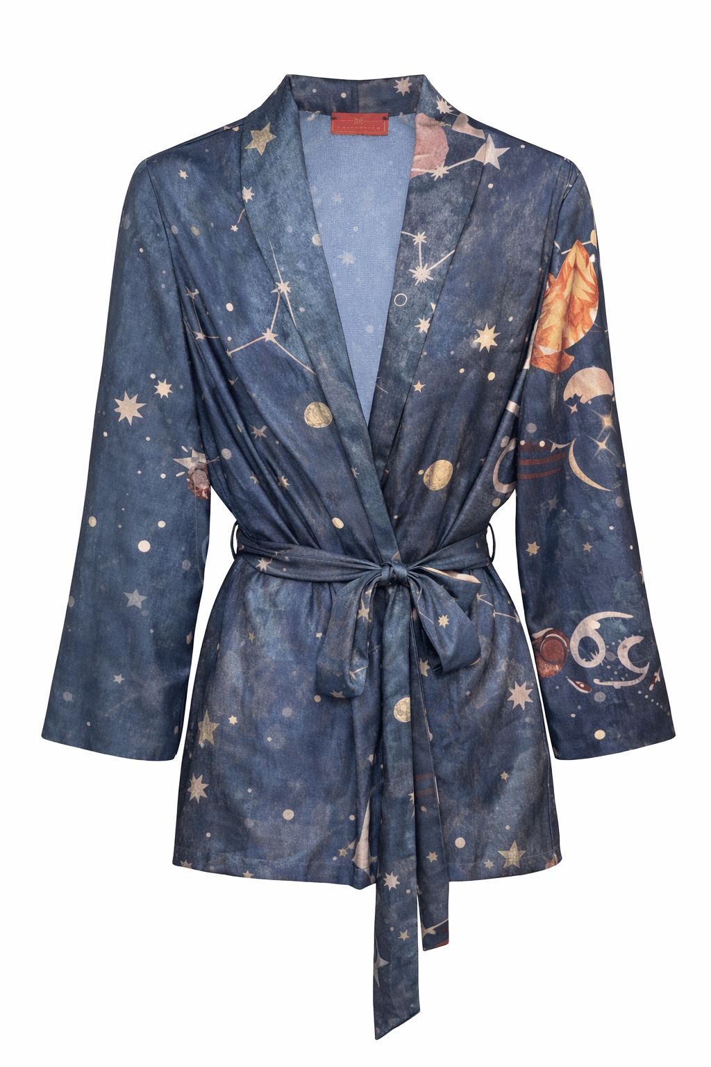 Maison Clad JACKET ARTSO ASTRO NAVY SHIMMERS VISCOSE MCL00811