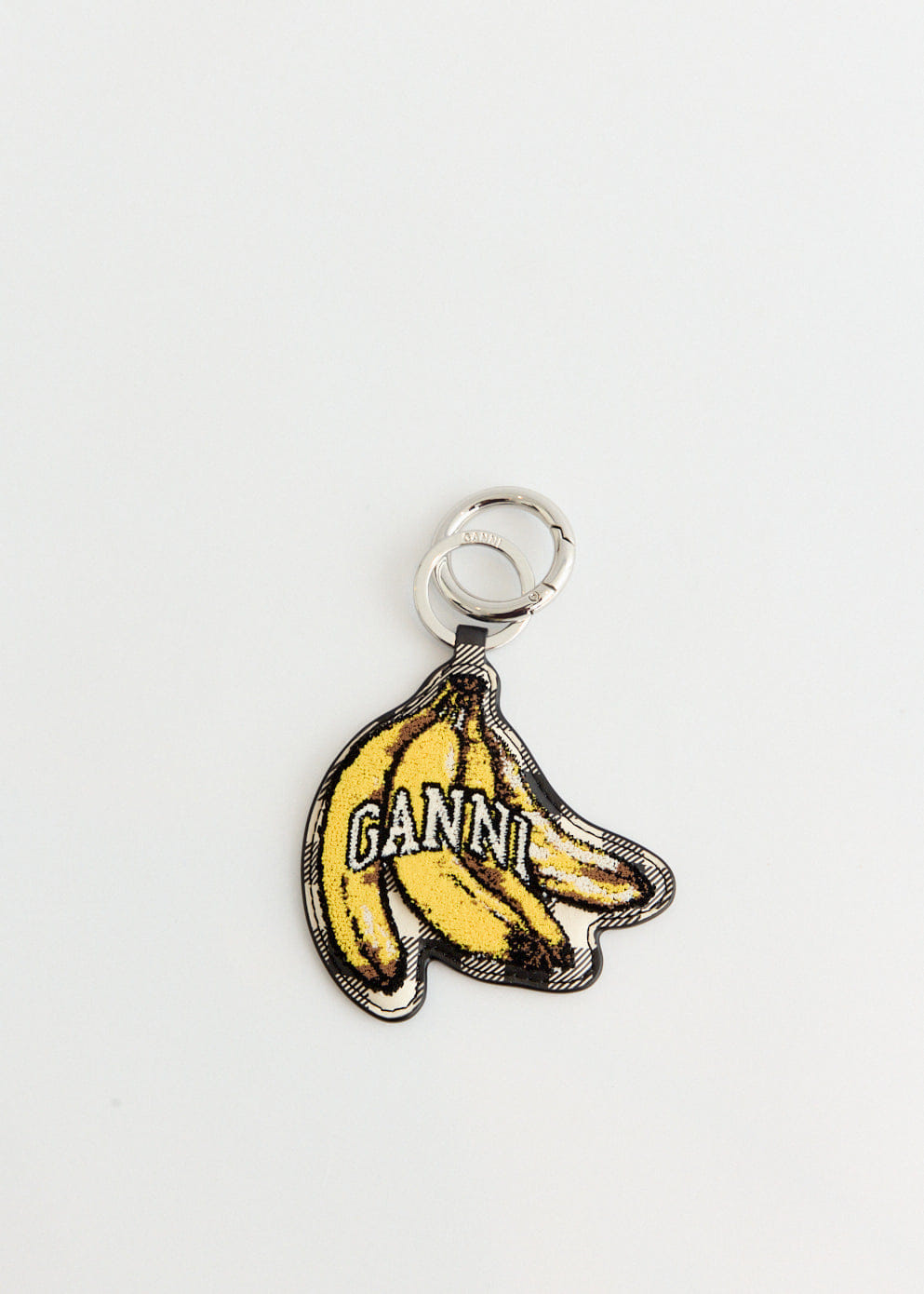 Ganni Banana Velvet Keyring