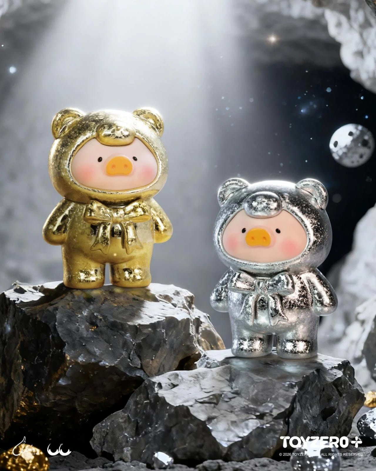 Toyzero Plus LuLu the Piggy - Teddy MINI - Ore Collection Blind Bag Series by Cici Story x Toyzero Plus