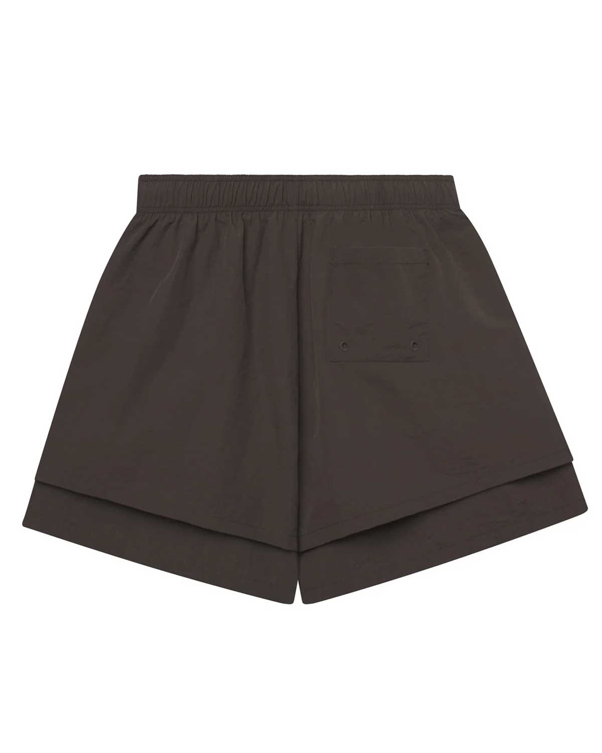 Sp5der Worldwide Sp5der Double Layer Short Slate Grey
