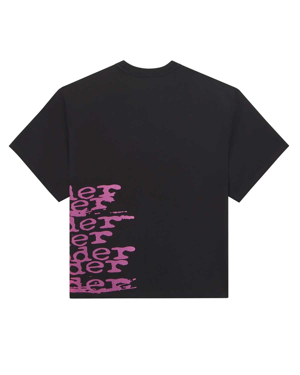 Sp5der Worldwide Sp5der Stacked T-Shirt Black