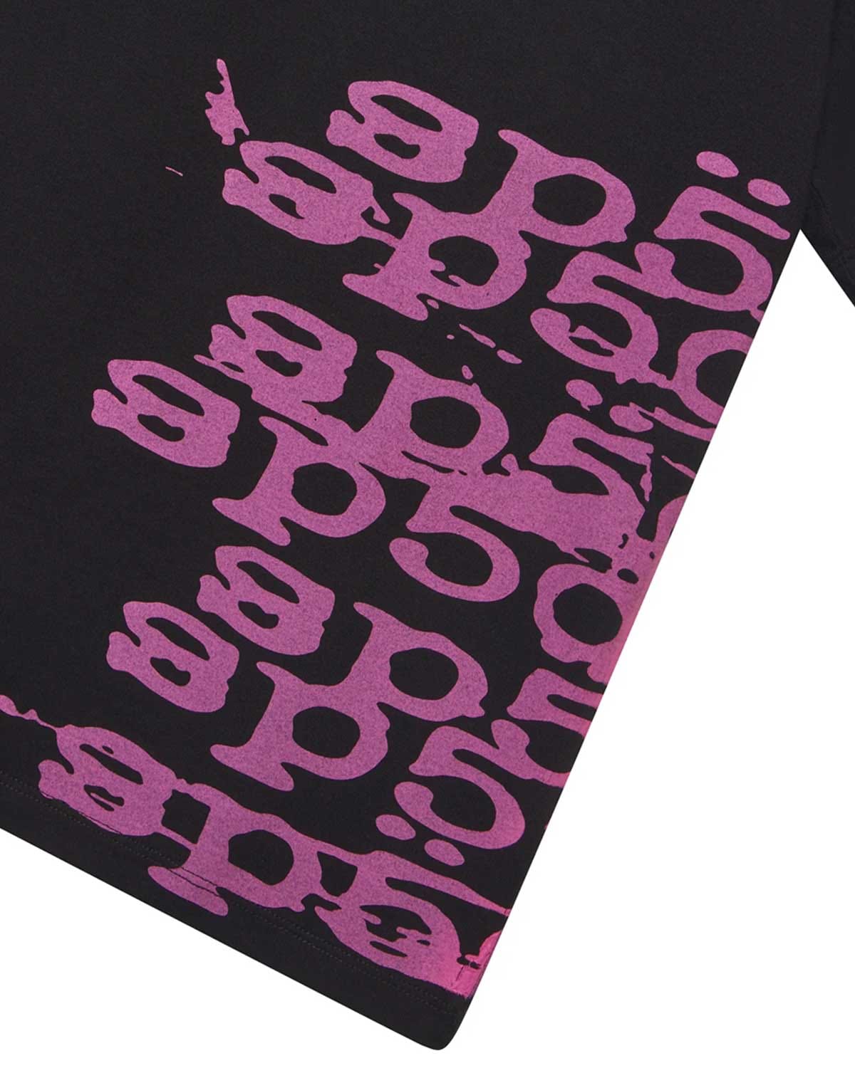 Sp5der Worldwide Sp5der Stacked T-Shirt Black