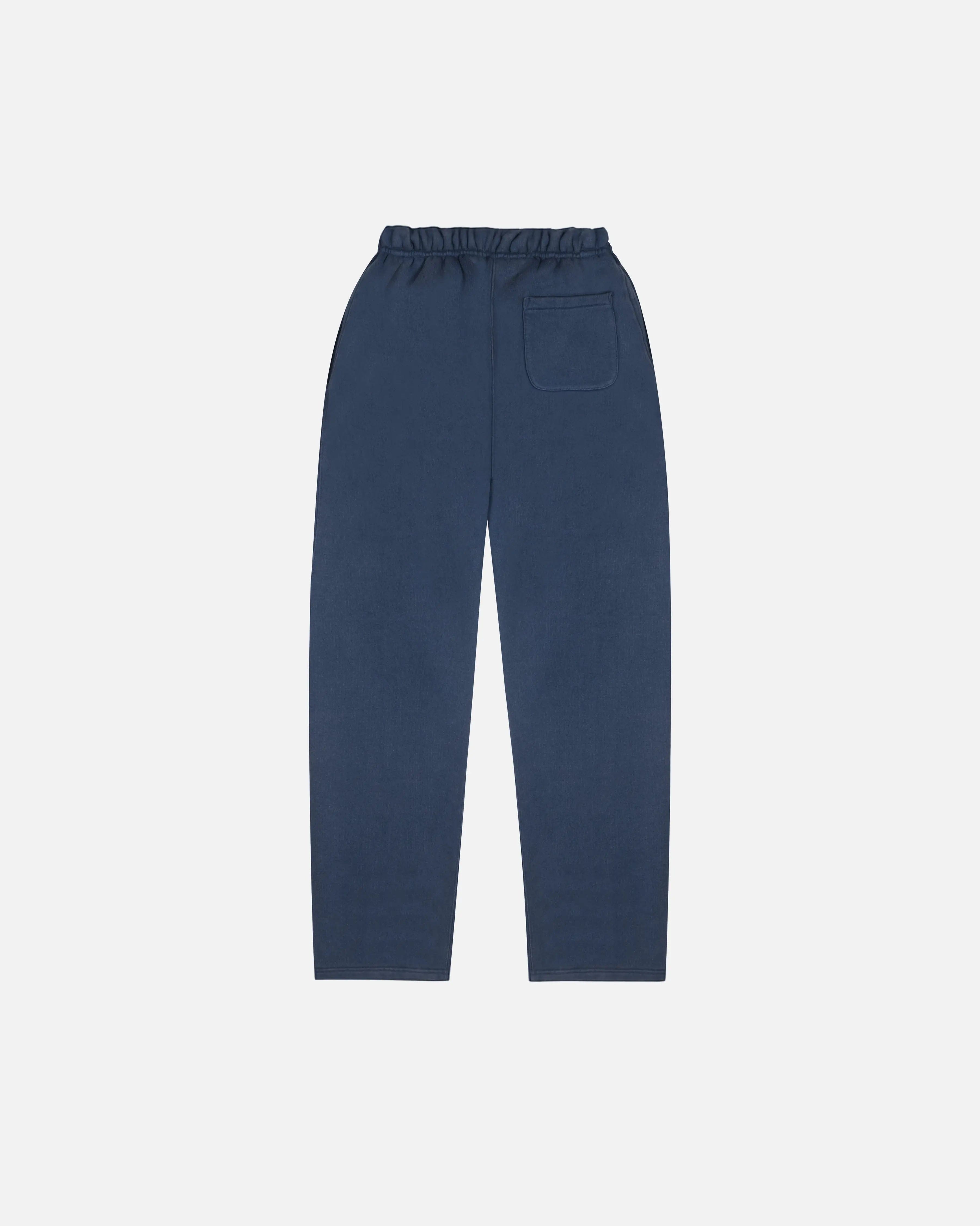 Classic Patta Classic Acid Washed Straight Leg Jogging Pants (Estate Blue)