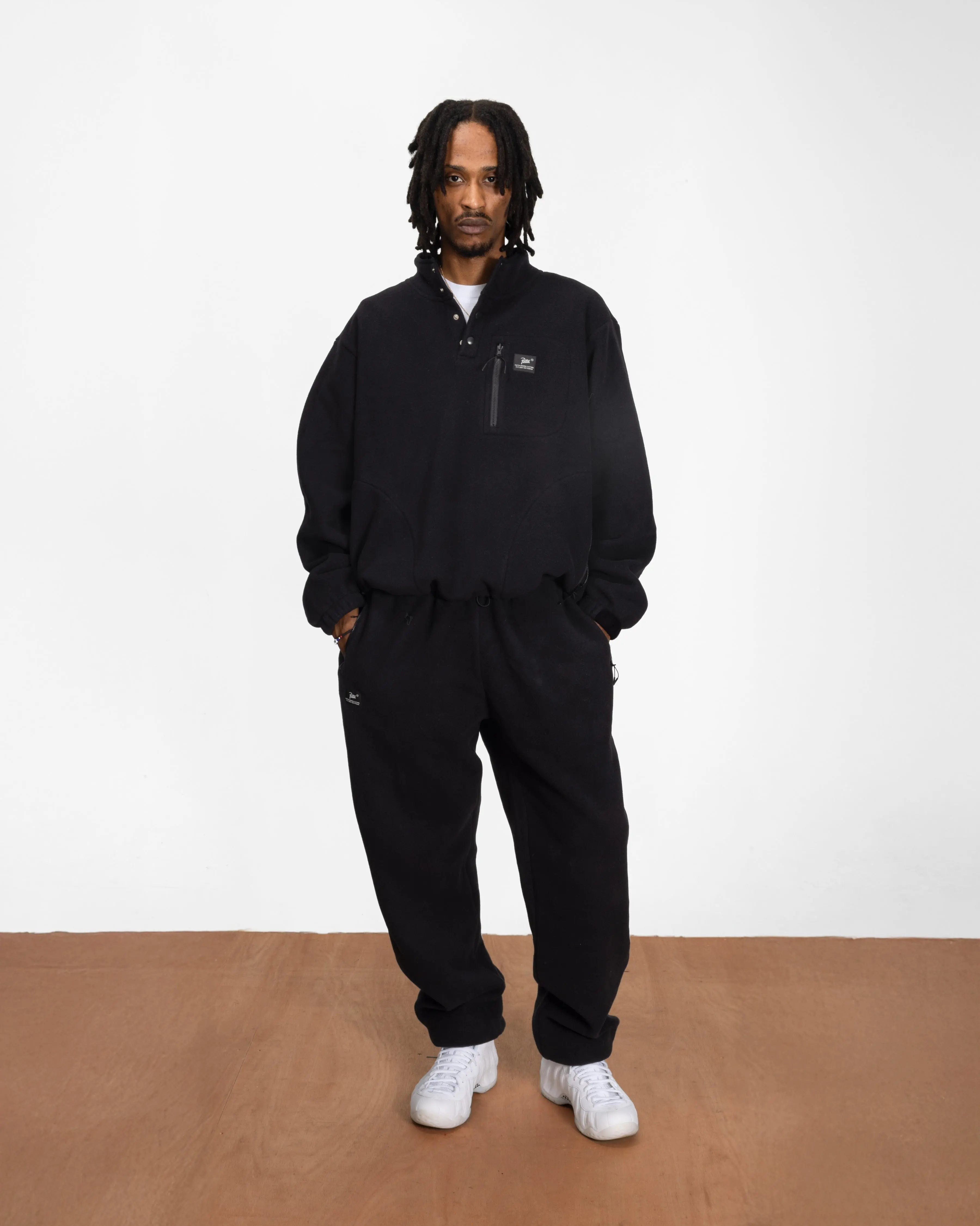 SHERPA Patta Sherpa Fleece Pants (Black)