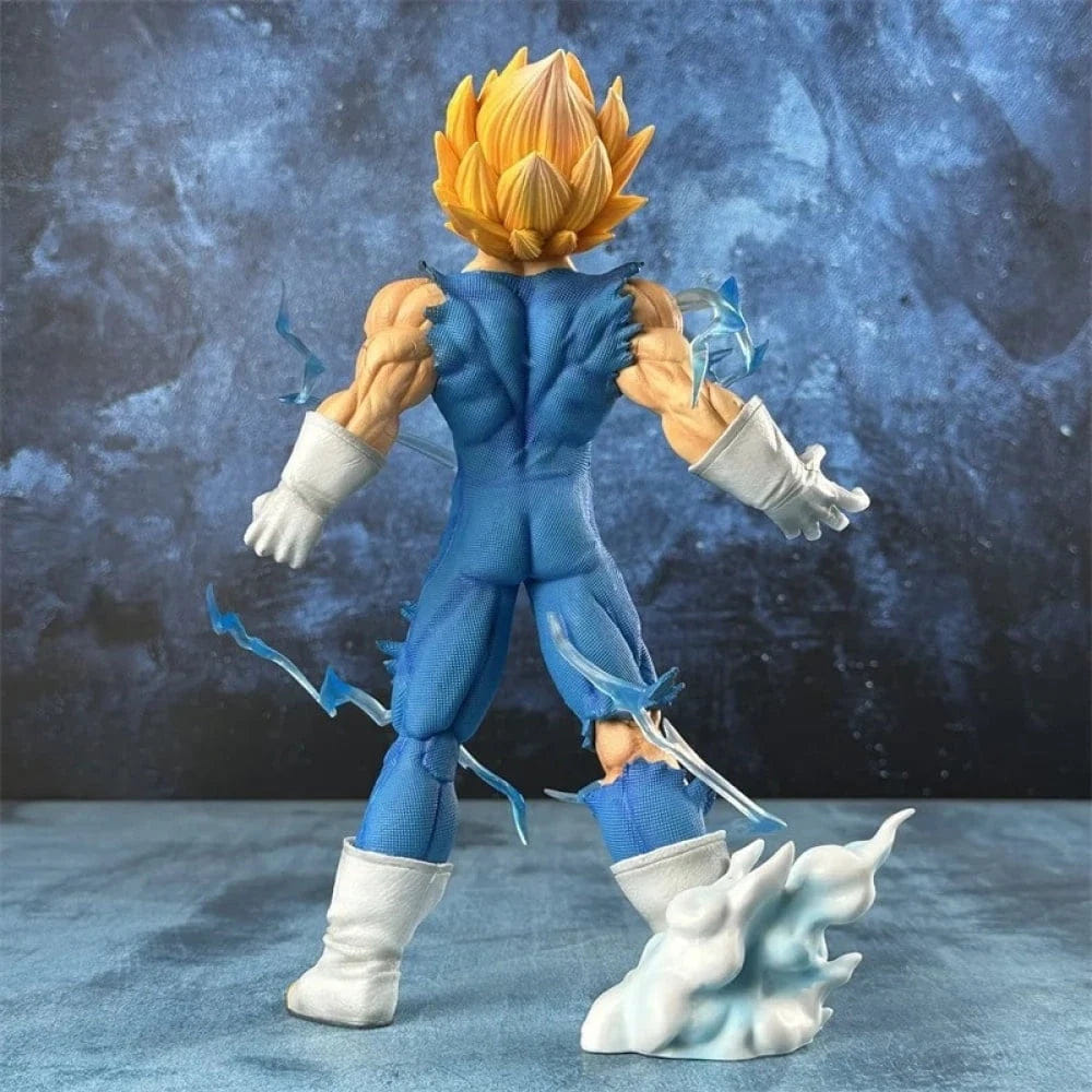 My Store Dragon Ball Z Majin Vegeta Super Saiyan Self - Destruct Figure Statue – 10.6" Collectible with Box