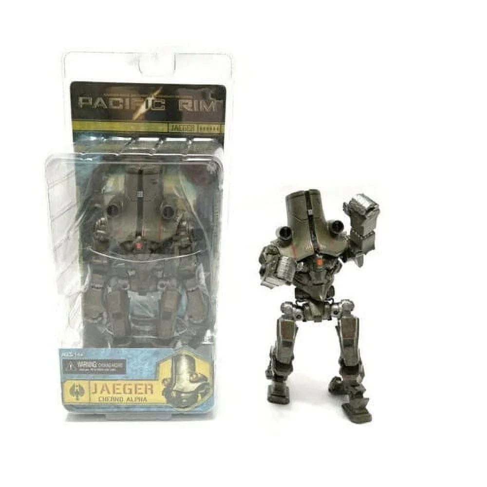 JAEGER Pacific Rim Cherno Alpha Jaeger Action Figure – Movable Joint 7" PVC Robot Model, Collectible Toy for Kids & Adults