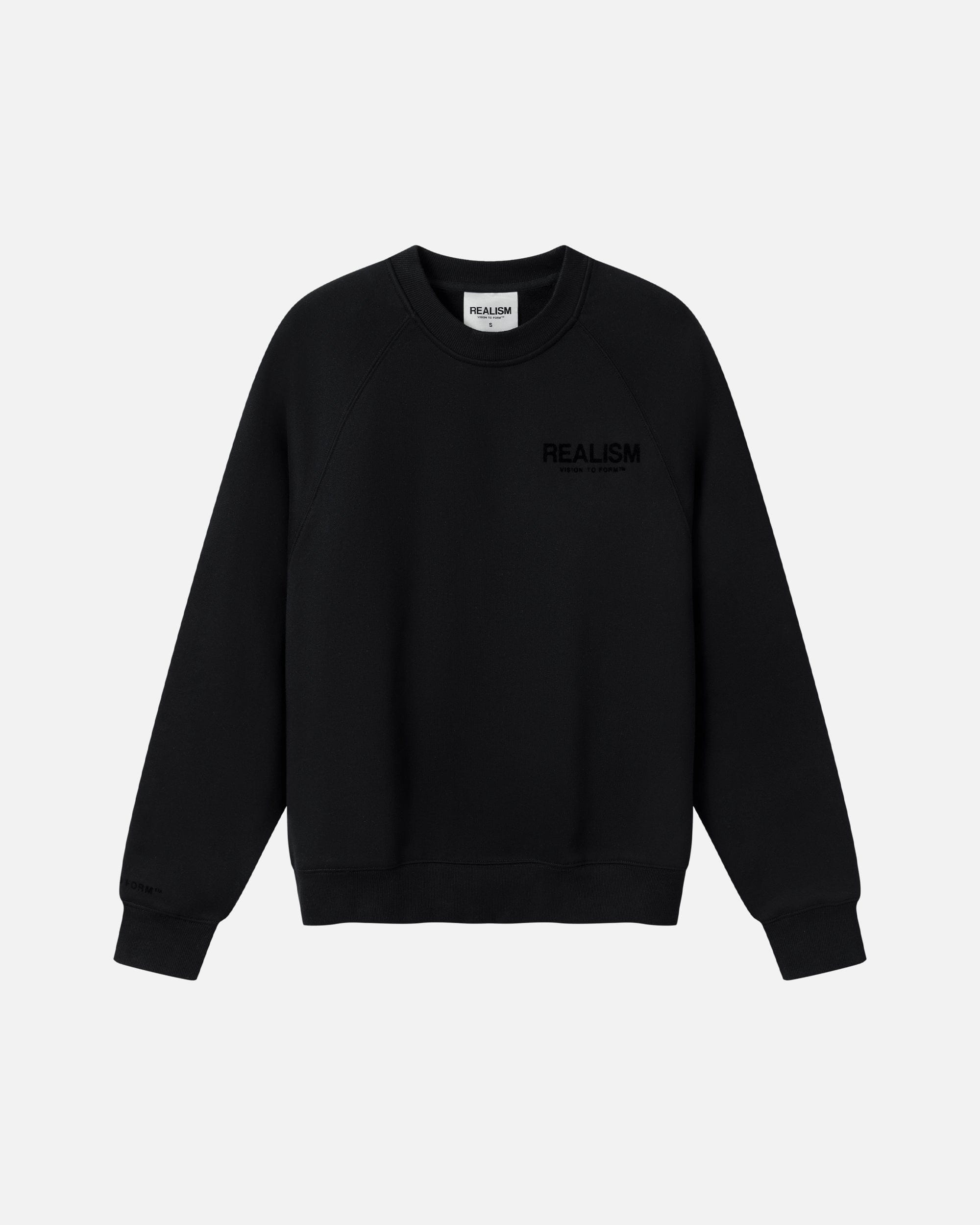 Realism SSS REALISM VISION LOGO CREWNECK OBSIDIAN
