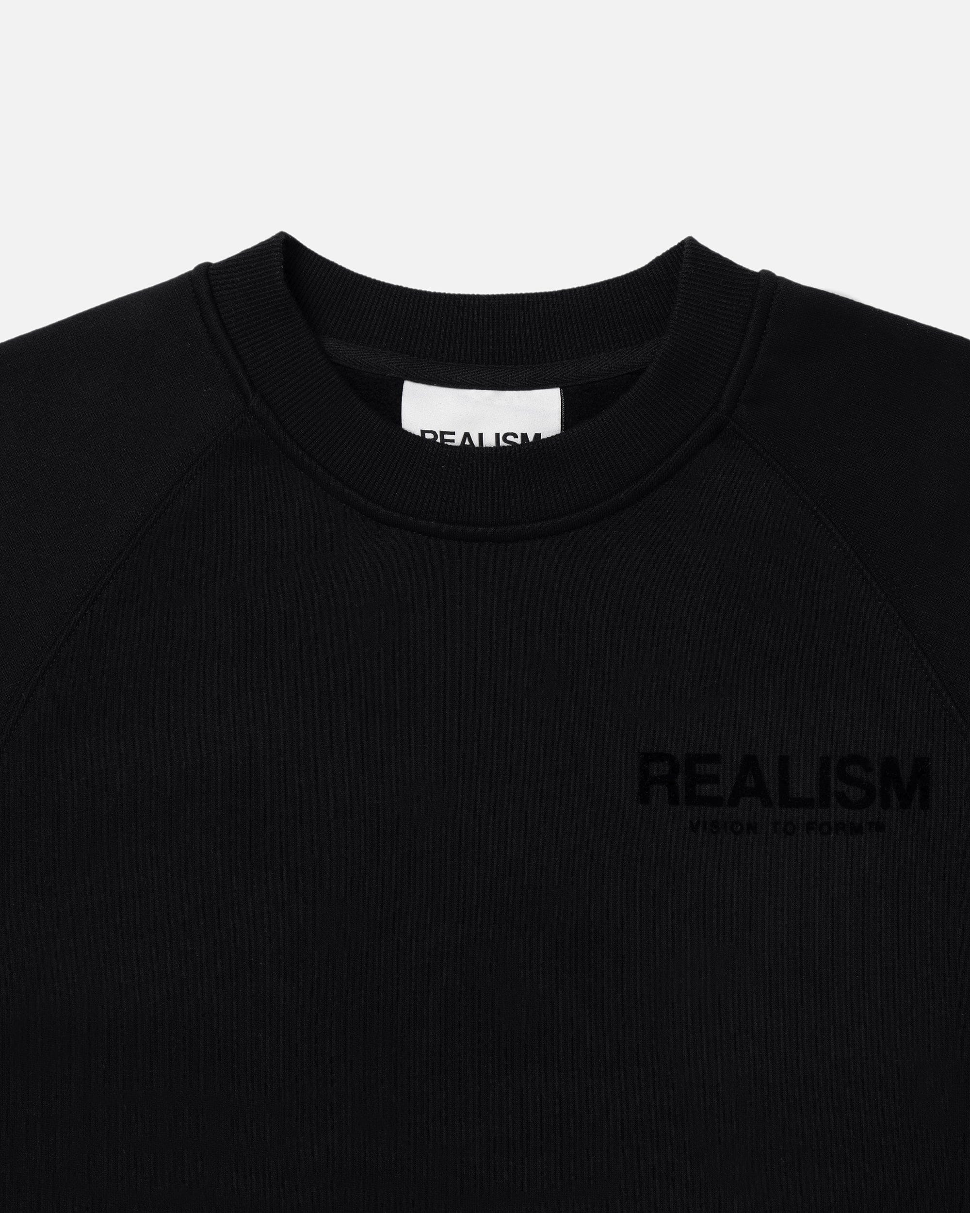 Realism SSS REALISM VISION LOGO CREWNECK OBSIDIAN