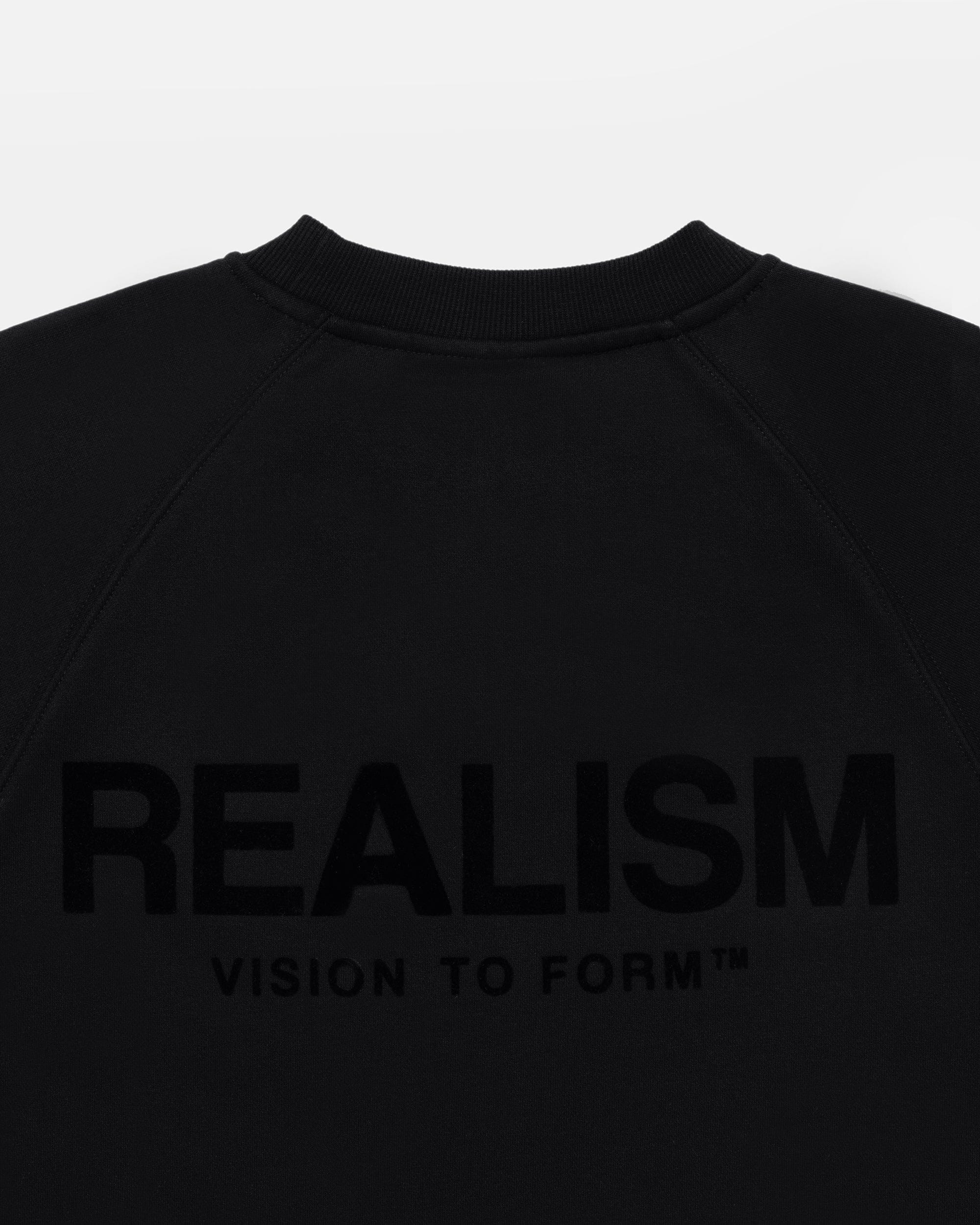 Realism SSS REALISM VISION LOGO CREWNECK OBSIDIAN