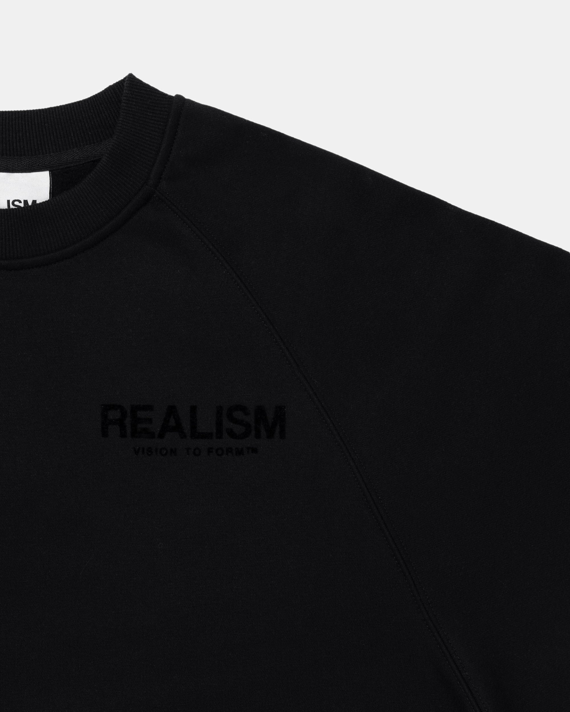Realism SSS REALISM VISION LOGO CREWNECK OBSIDIAN