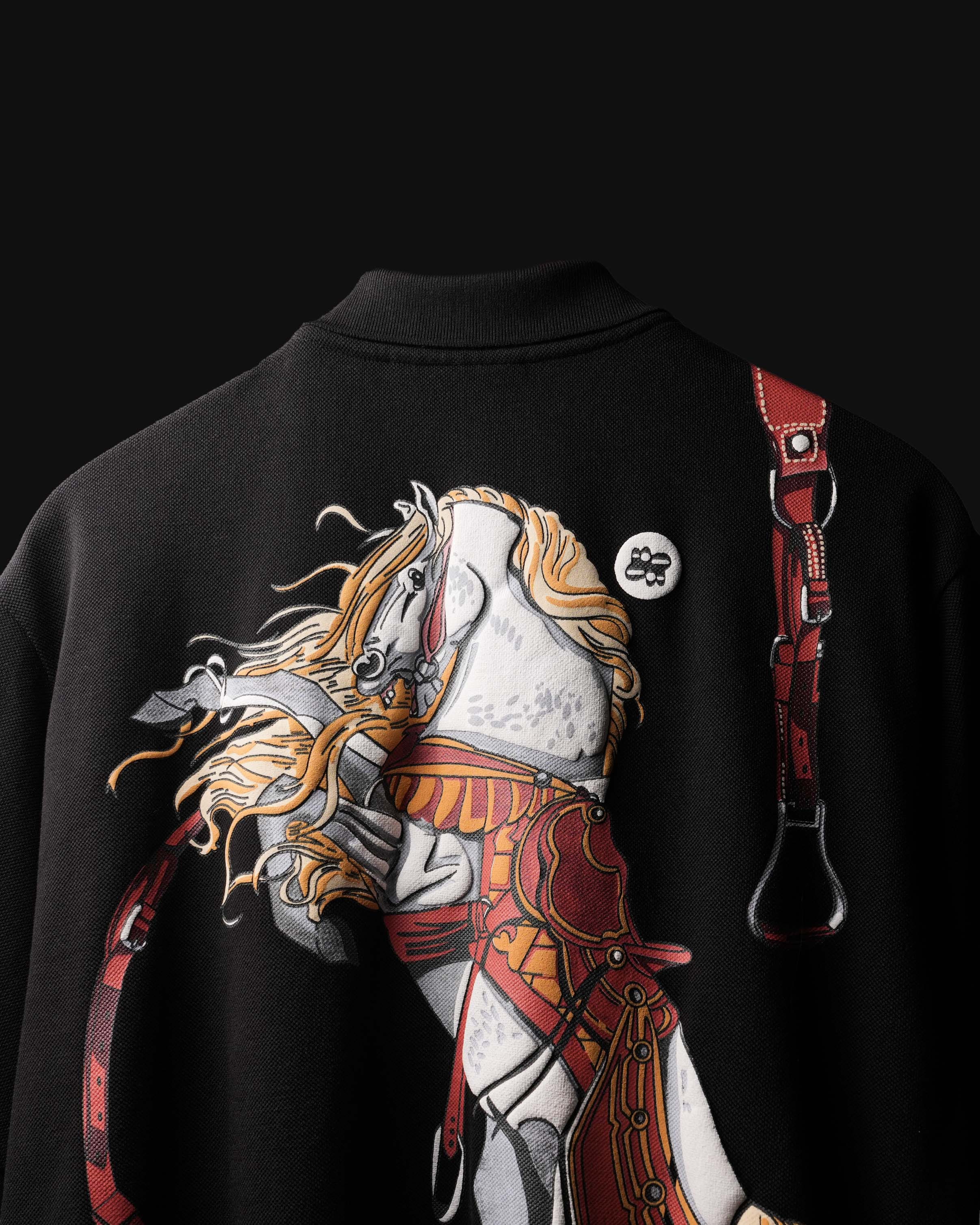 Polo Black Saddle Polo T - Shirt