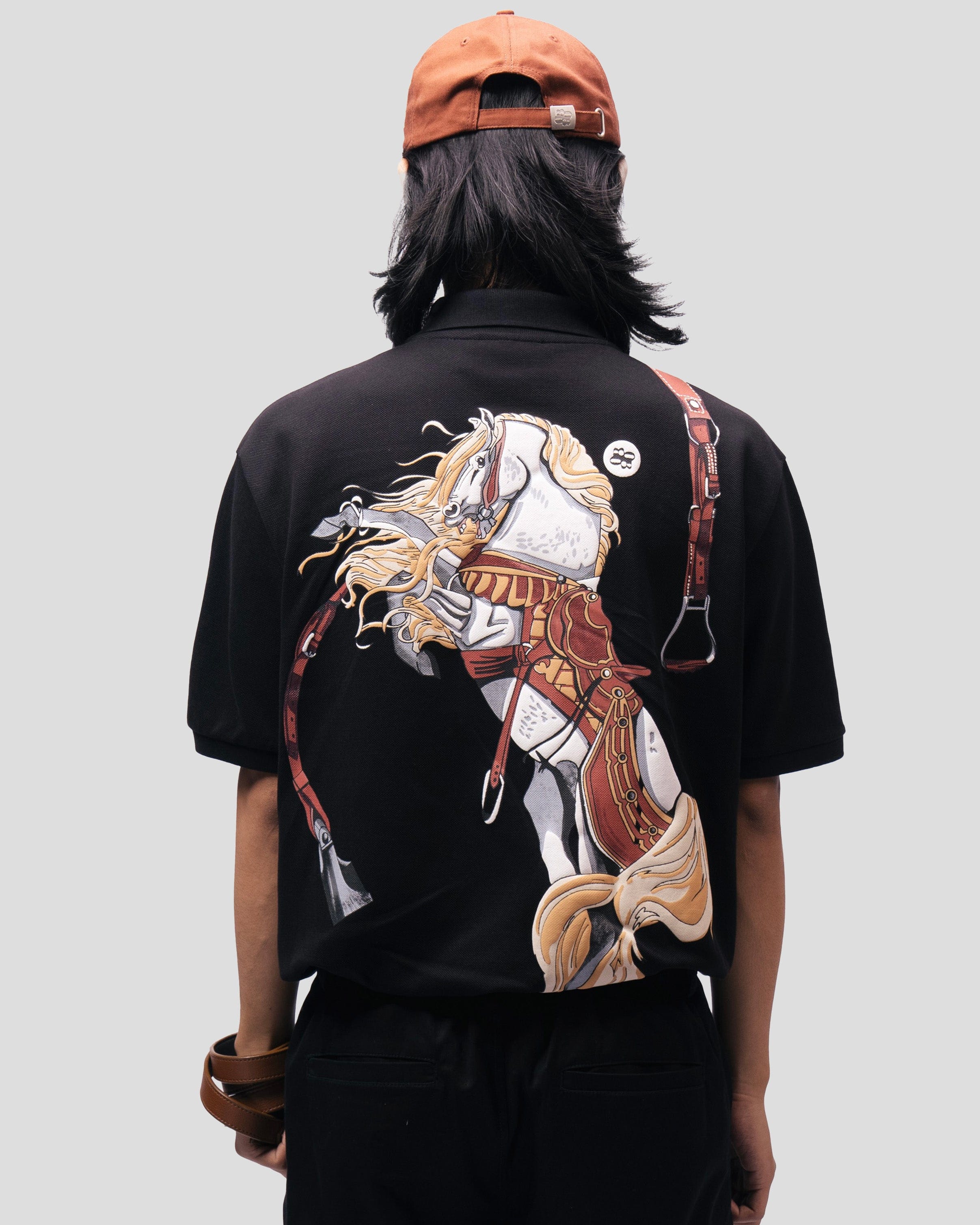 Polo Black Saddle Polo T - Shirt