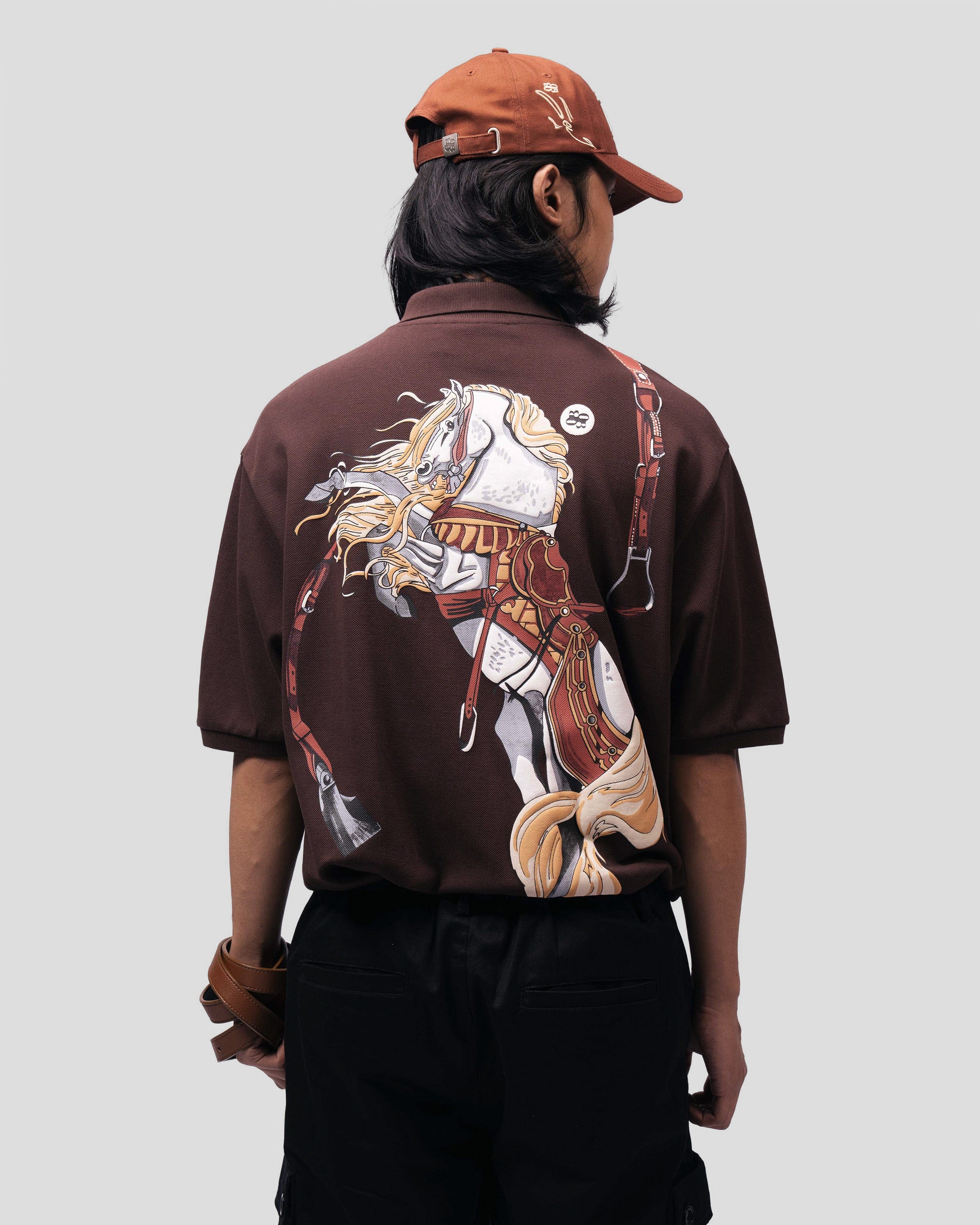 Polo Brown Saddle Polo T - Shirt