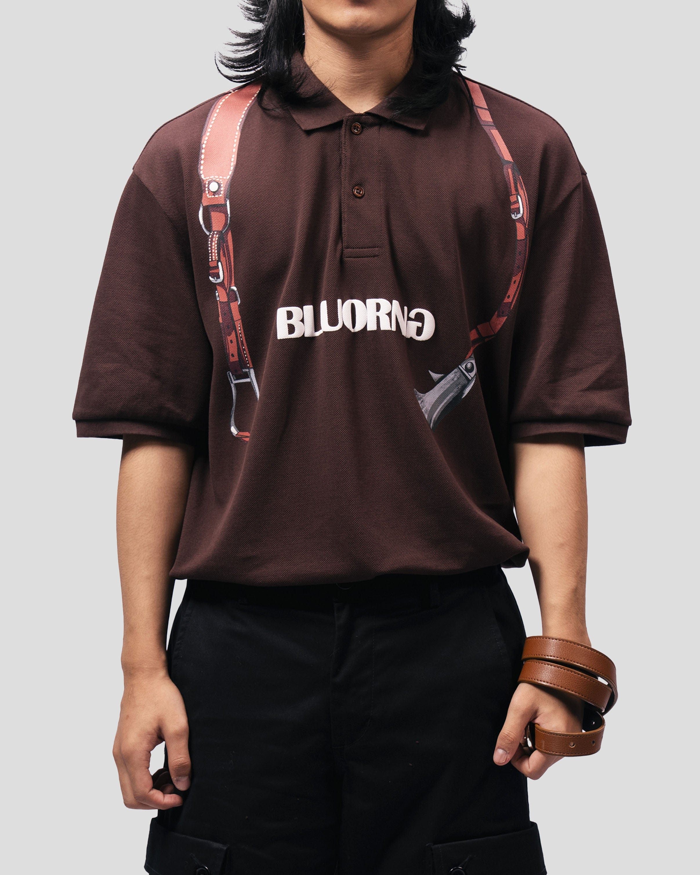 Polo Brown Saddle Polo T - Shirt