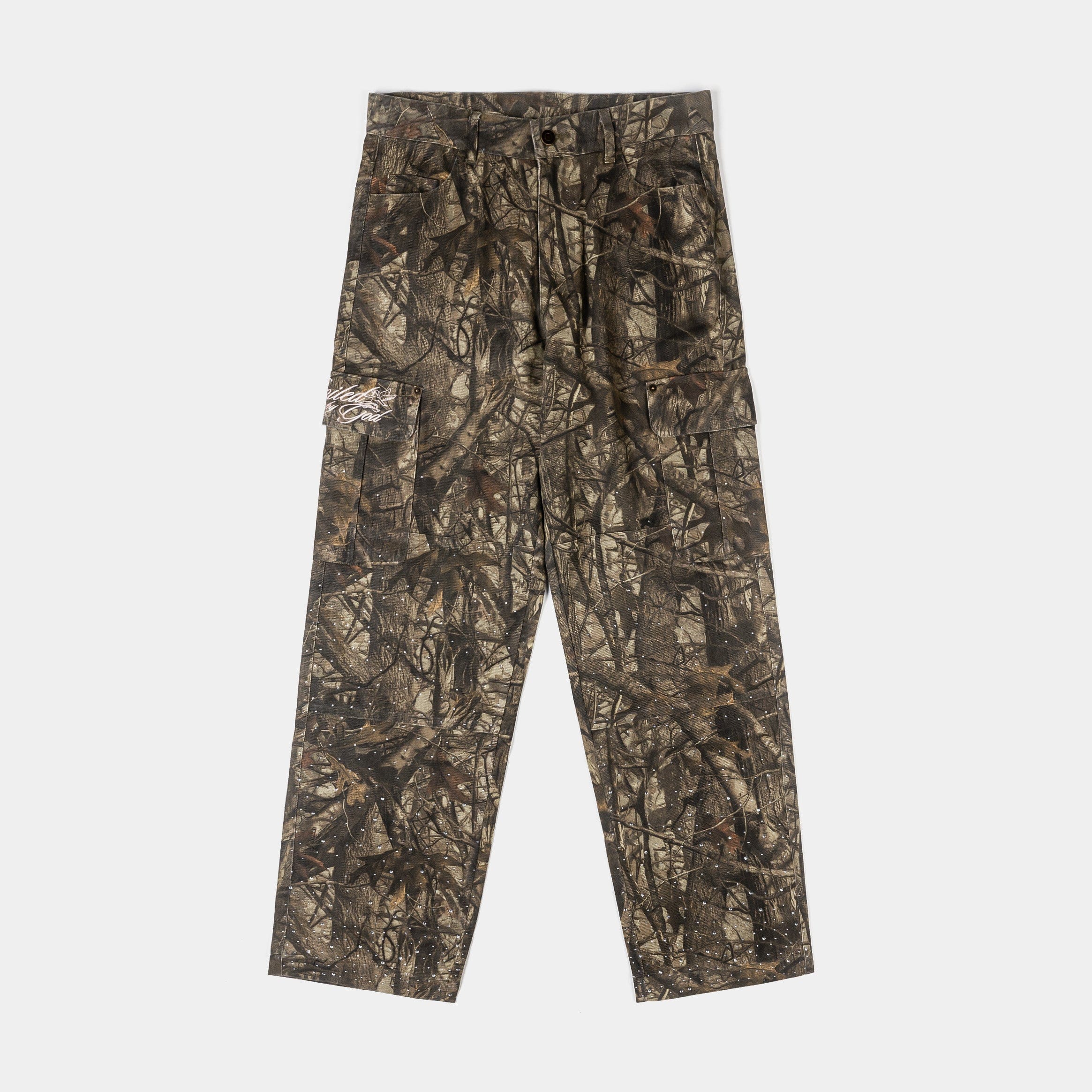 Original SIN Angel Camo Womens Pants (Green/Brown)