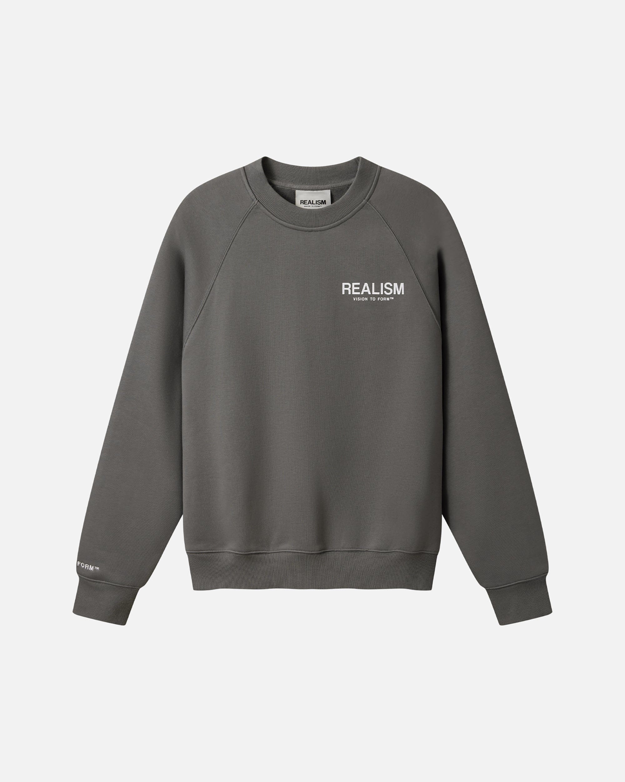 Realism SSS REALISM VISION LOGO CREWNECK COOL GREY