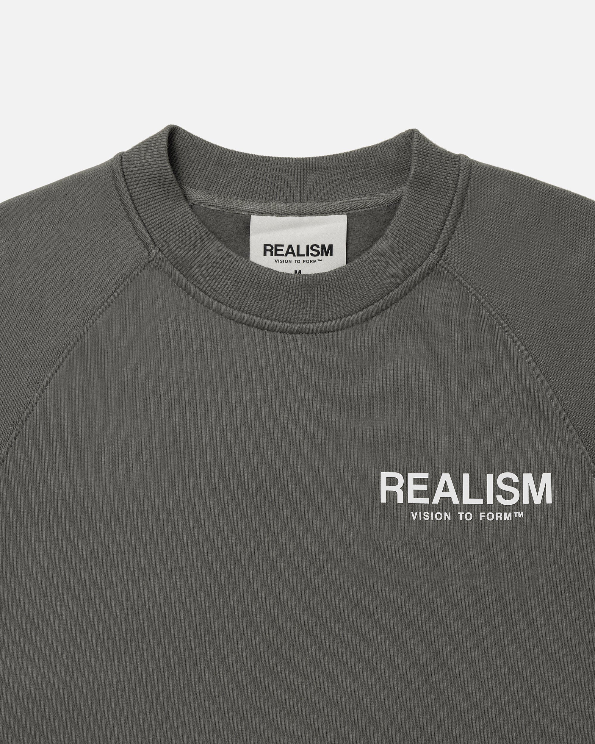 Realism SSS REALISM VISION LOGO CREWNECK COOL GREY