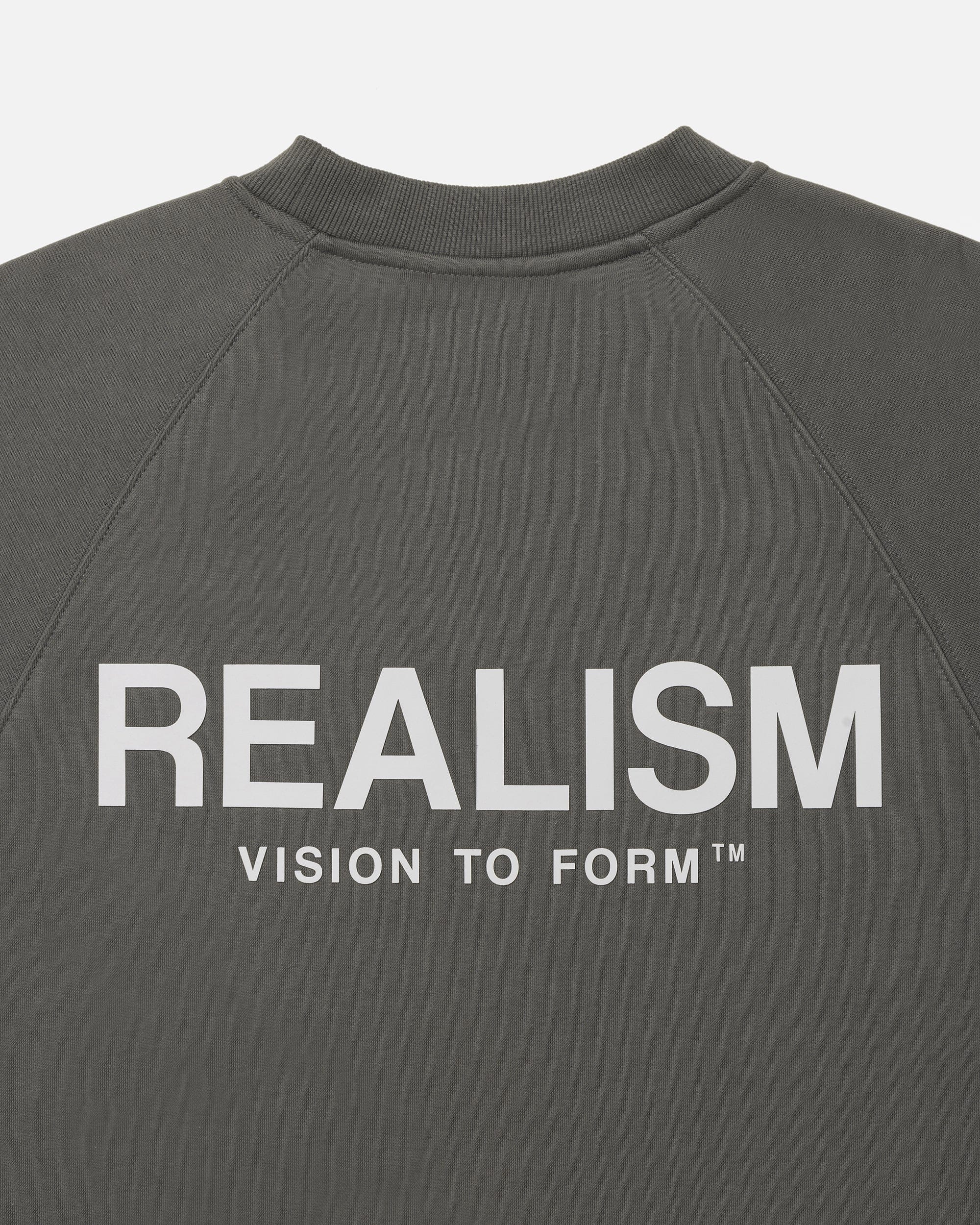 Realism SSS REALISM VISION LOGO CREWNECK COOL GREY