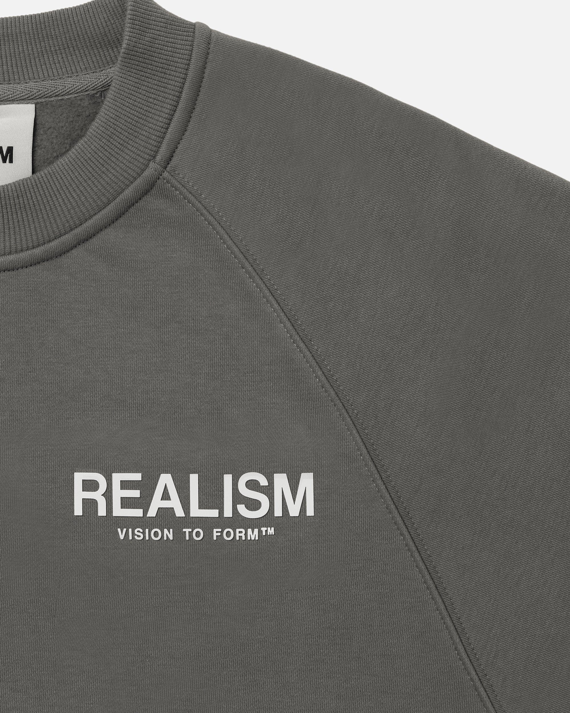 Realism SSS REALISM VISION LOGO CREWNECK COOL GREY
