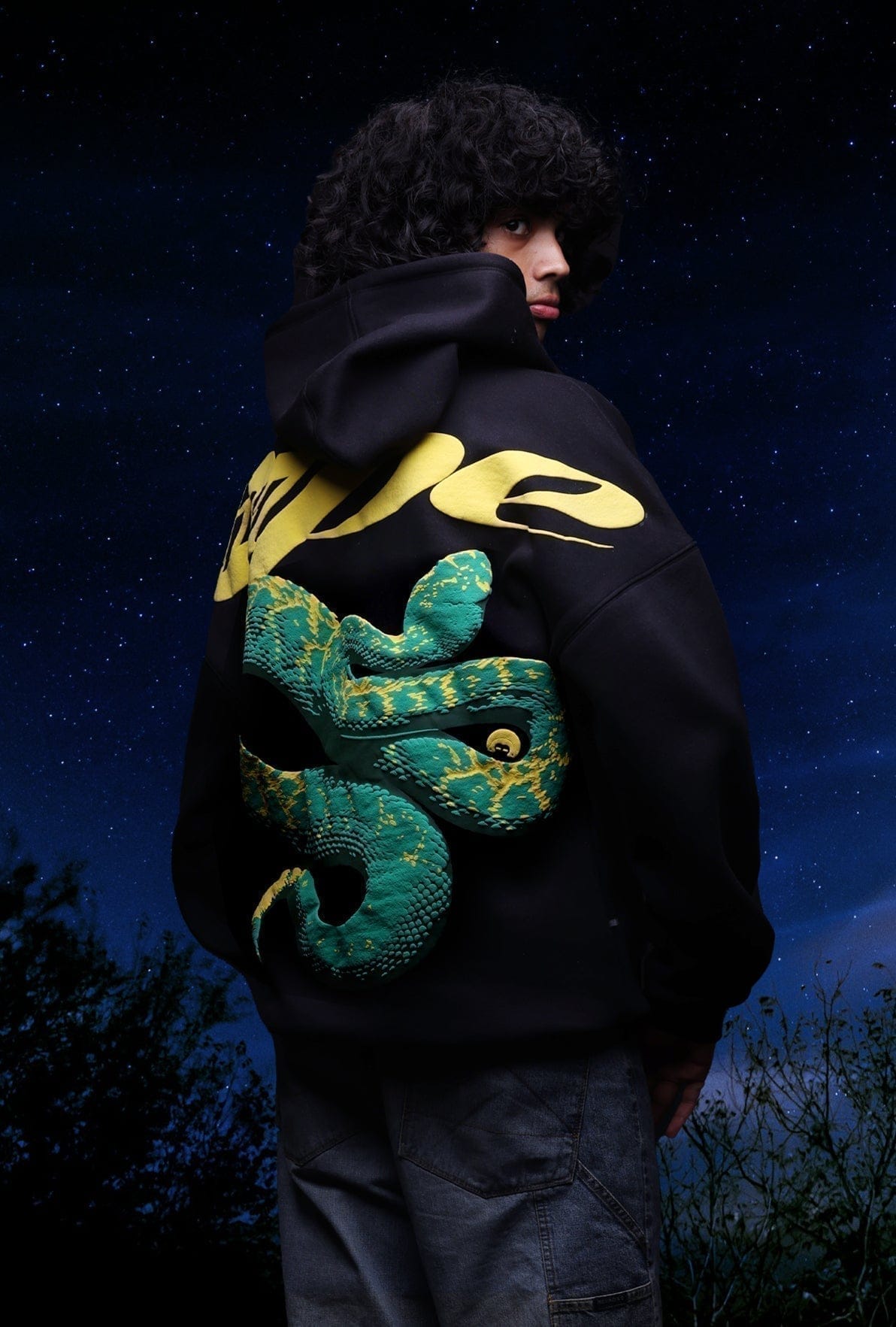 Gryape BLACK SHADOW VIPER HOODIE