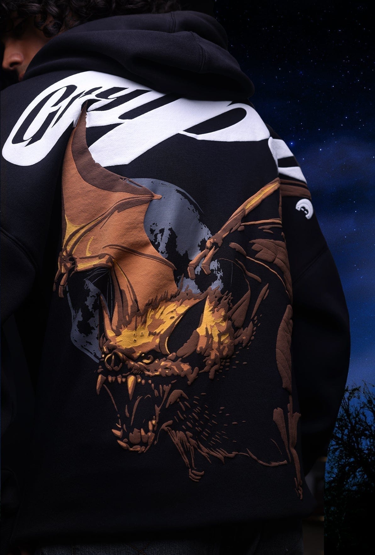 Gryape BLACK NIGHTWING HOODIE